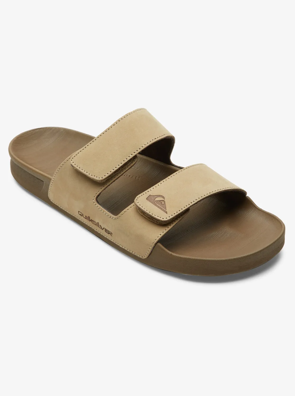 Rivi Leather Double Adjust Sandals - Tan 1 sold by Quiksilver