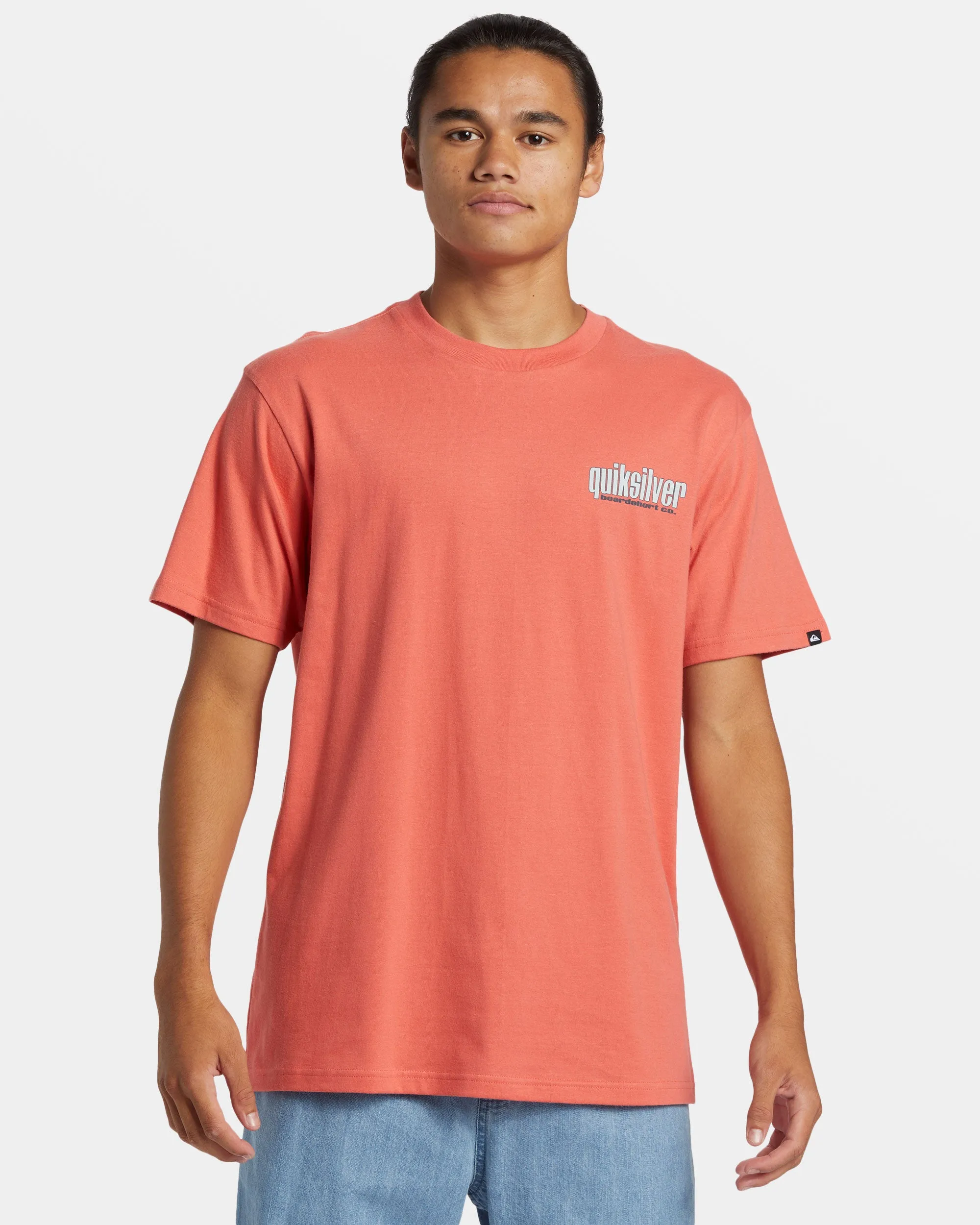 Three Tree T-Shirt - Spiced Coral sold by Quiksilver