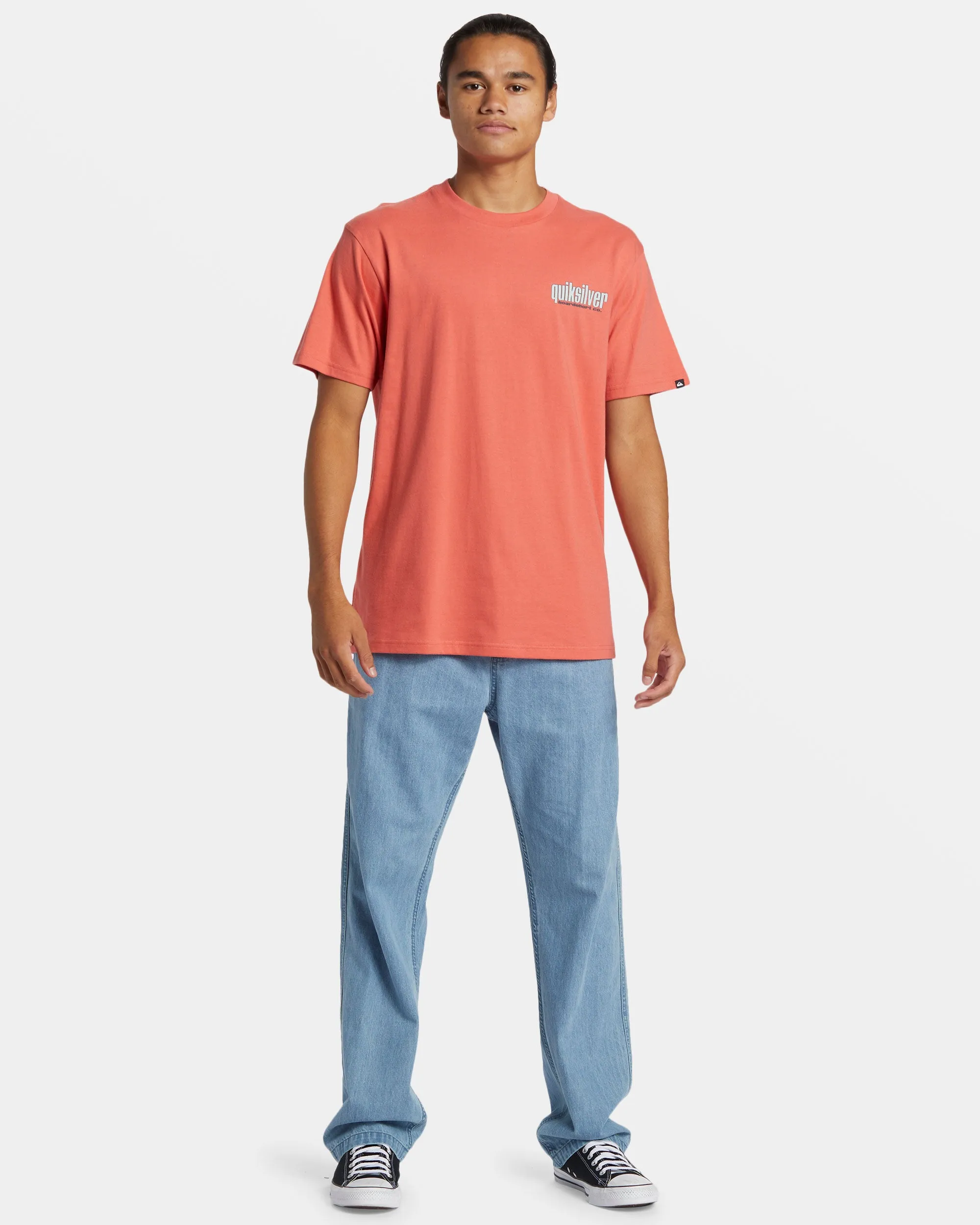 Three Tree T-Shirt - Spiced Coral sold by Quiksilver product image thumbnail 3