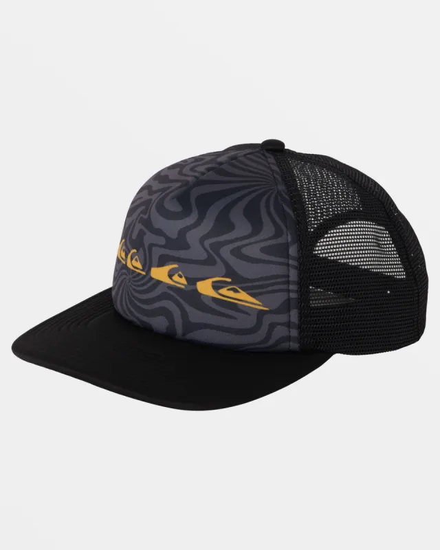 Boys 8-16 Emu Coop Trucker Hat - Jet Black sold by Quiksilver