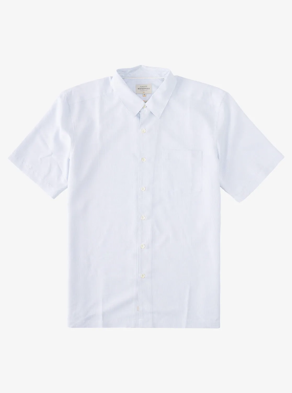 Waterman Kings Cliff Short Sleeve Shirt - White Kings Cliff sold by Quiksilver