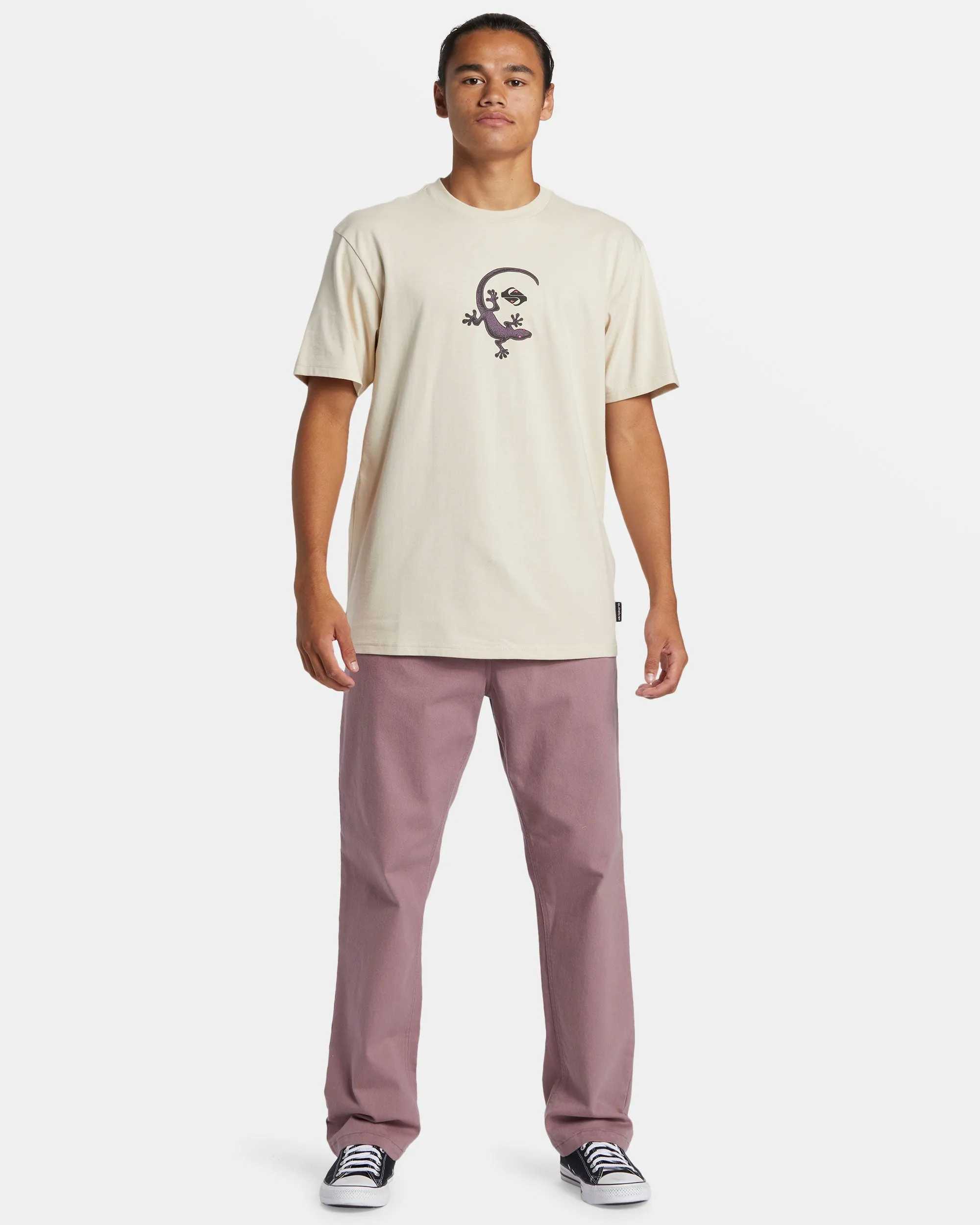 Gecko T-Shirt - Fog sold by Quiksilver product image thumbnail 3