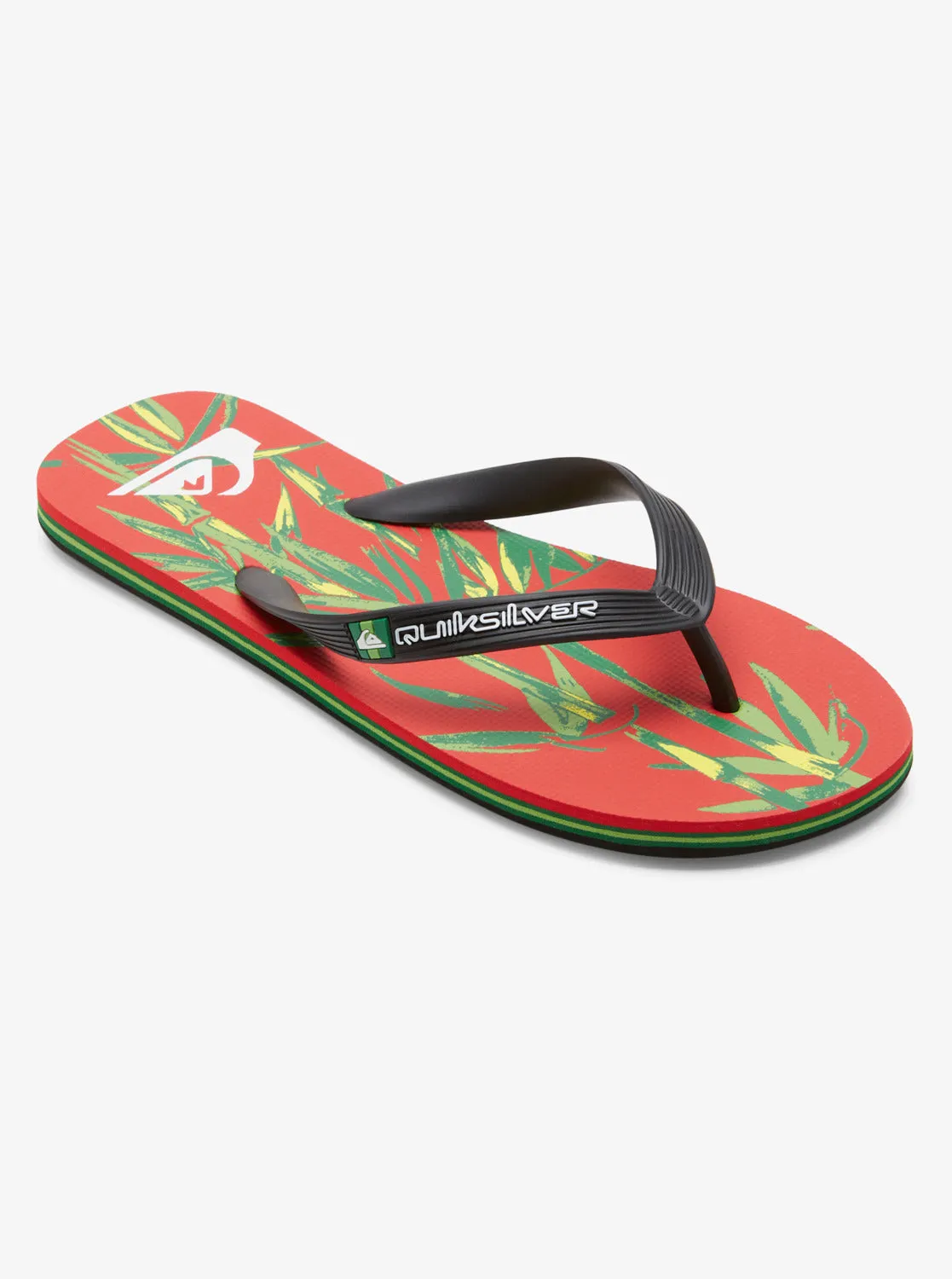 Molokai Art Ii Sandals - Black/Red/Black sold by Quiksilver