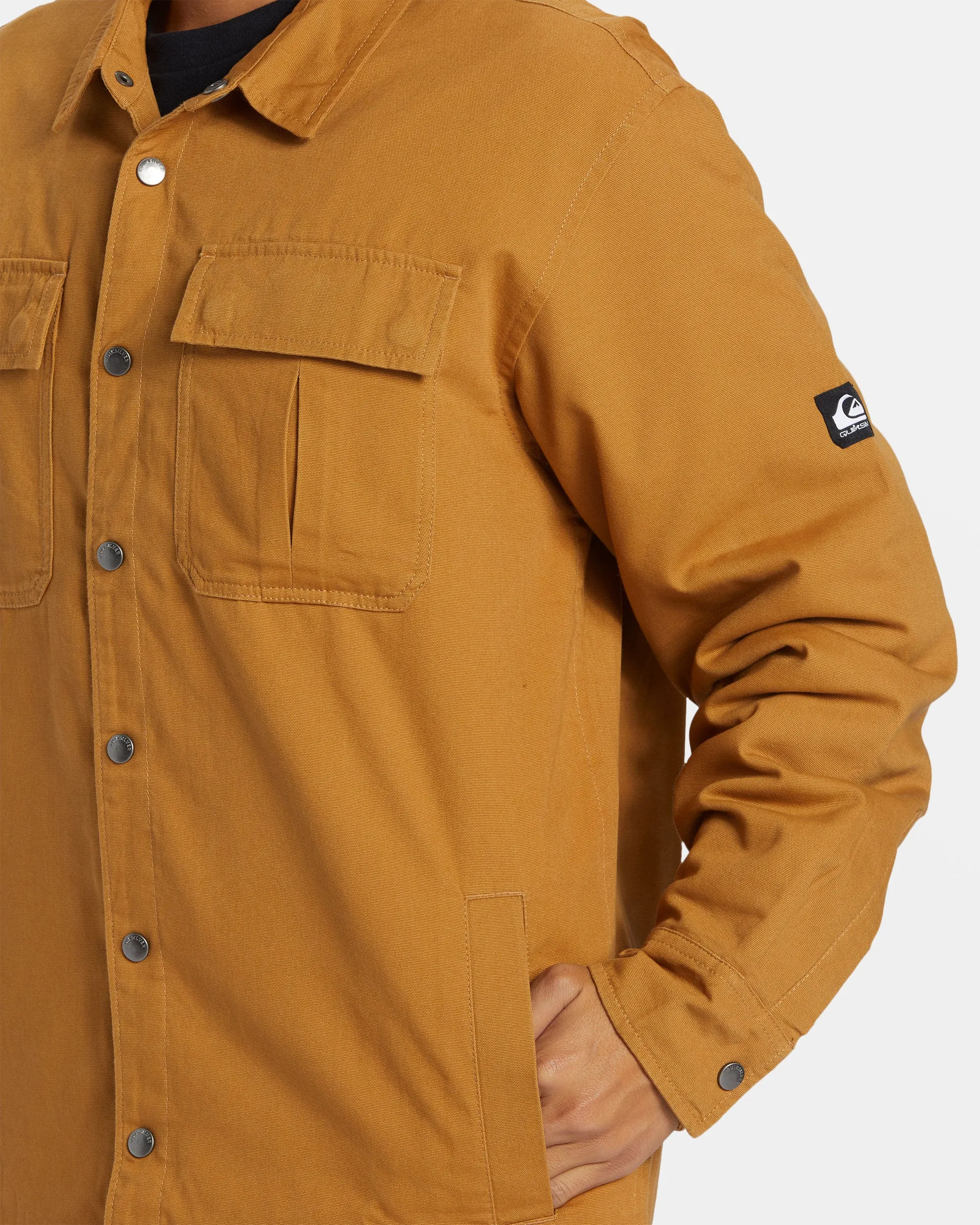 Cold Snap Insulated Canvas Jacket - Bone Brown sold by Quiksilver product image thumbnail 5