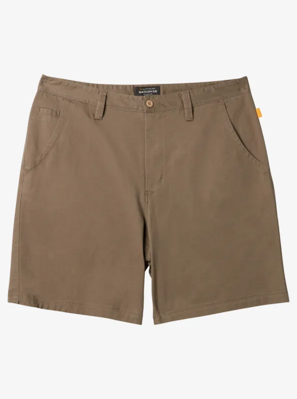 Waterman Belitsky 19" Shorts - Taupe sold by Quiksilver