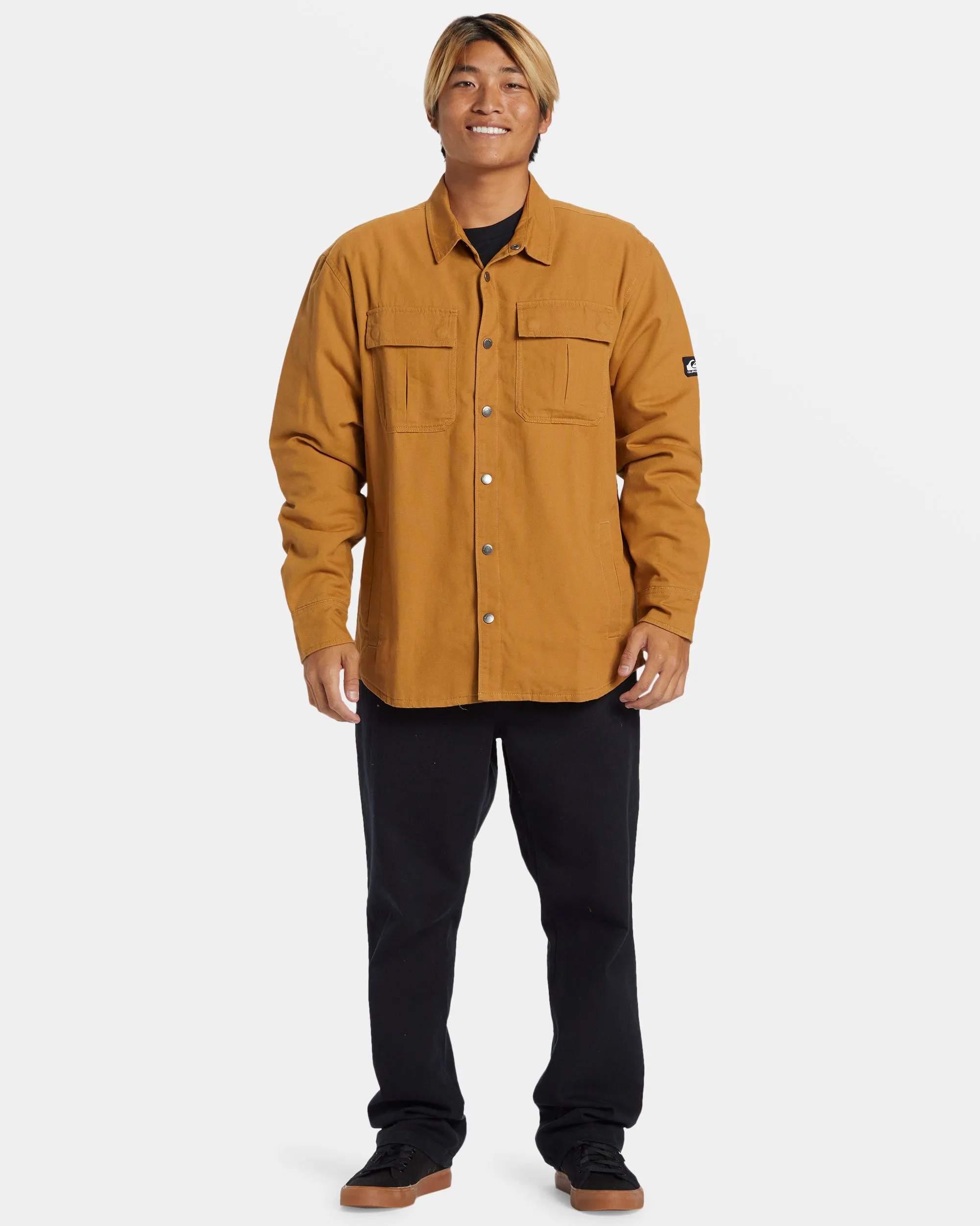 Cold Snap Insulated Canvas Jacket - Bone Brown sold by Quiksilver product image thumbnail 3