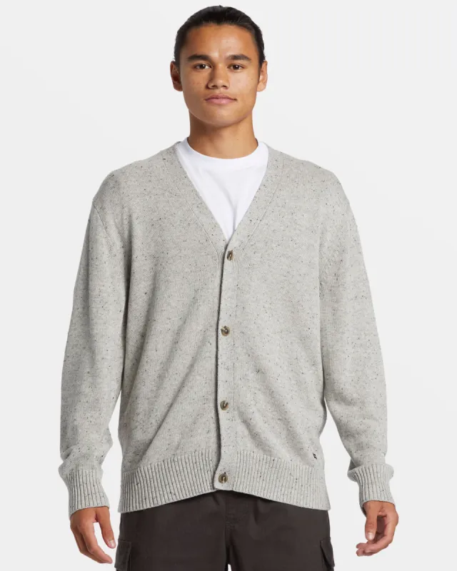 Monty Cardigan Sweater - Quarry sold by Quiksilver
