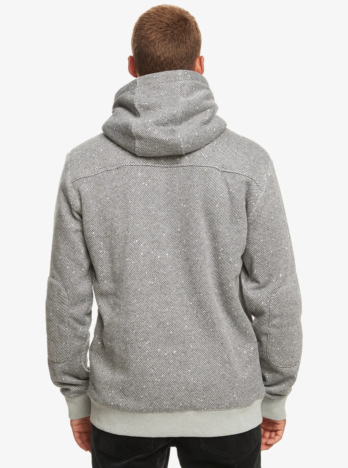 Cypress Keller Zip Hoodie - Light Grey Heather sold by Quiksilver product image thumbnail 5