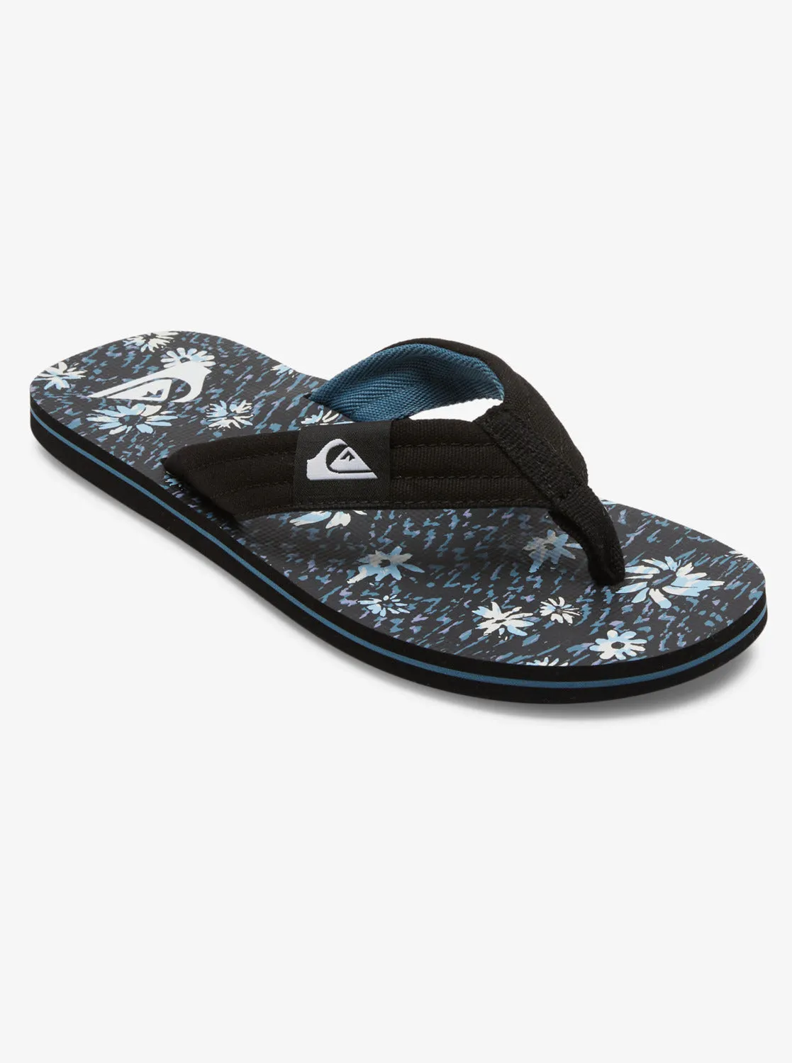 Molokai Layback Sandals - Black/Blue/Blue sold by Quiksilver
