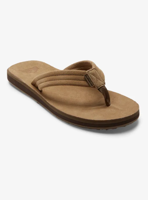 Carver Suede Plus Sandals - Tan 1 sold by Quiksilver