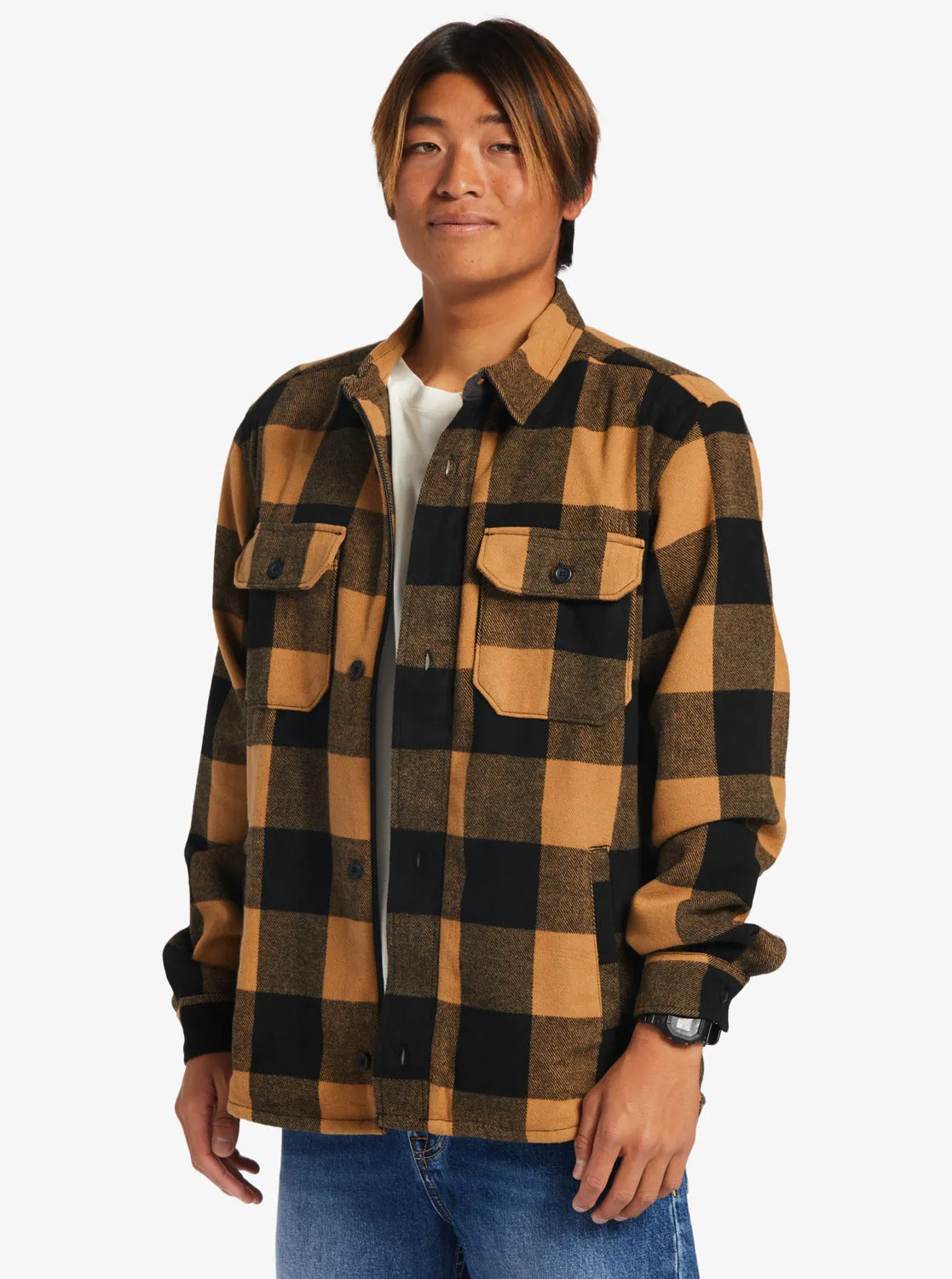 Pickston Jacket - Bone Brown Pickston sold by Quiksilver product image thumbnail 4