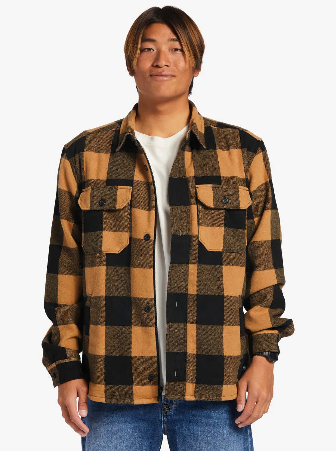 Pickston Jacket - Bone Brown Pickston sold by Quiksilver product image thumbnail 3