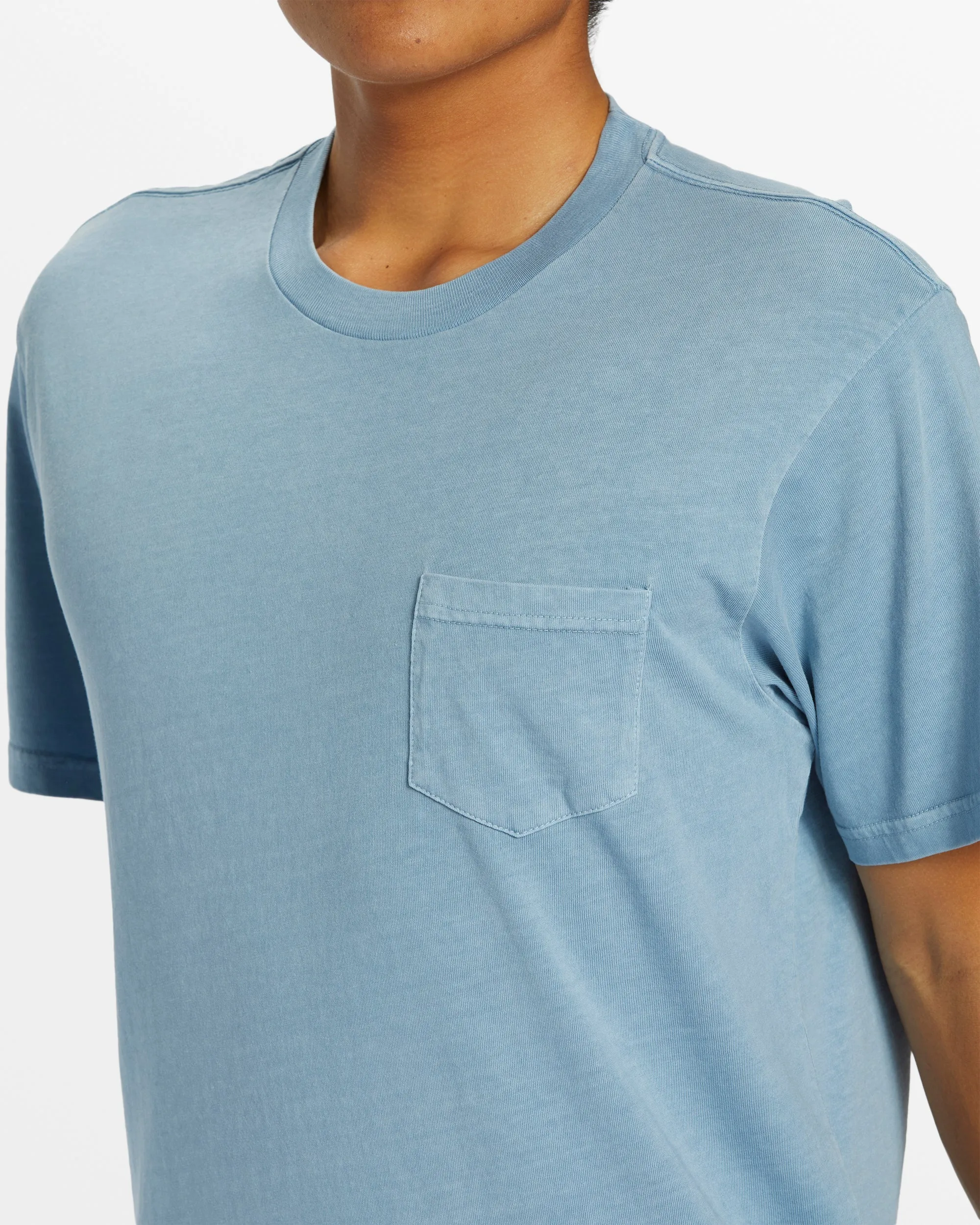 Salt Water Pocket Tee T-Shirt - Blue Shadow sold by Quiksilver product image thumbnail 4