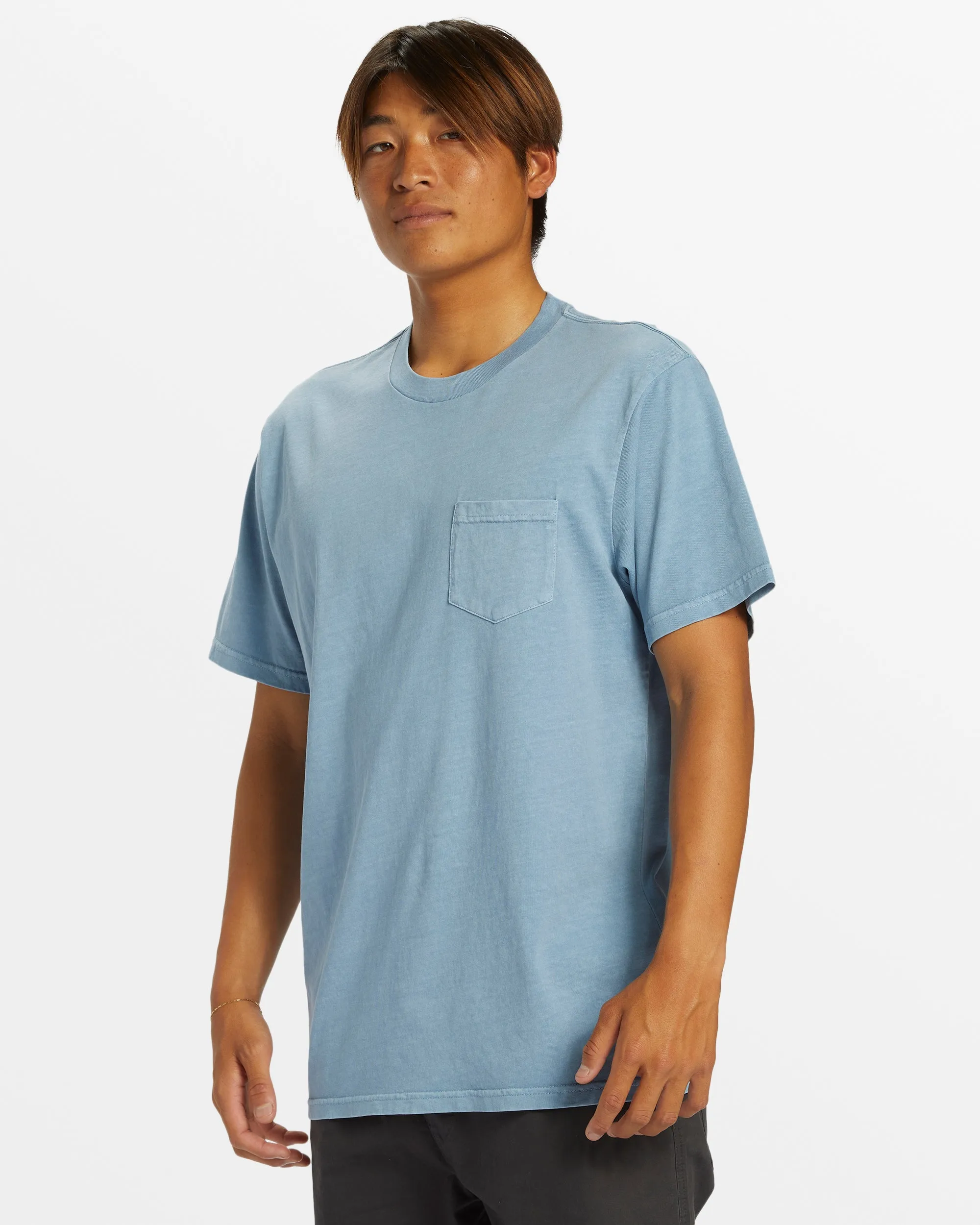 Salt Water Pocket Tee T-Shirt - Blue Shadow sold by Quiksilver product image thumbnail 5