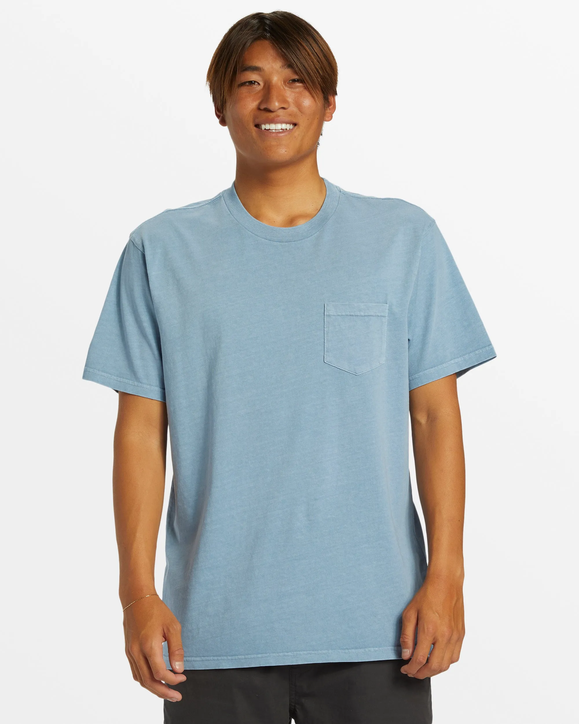 Salt Water Pocket Tee T-Shirt - Blue Shadow sold by Quiksilver