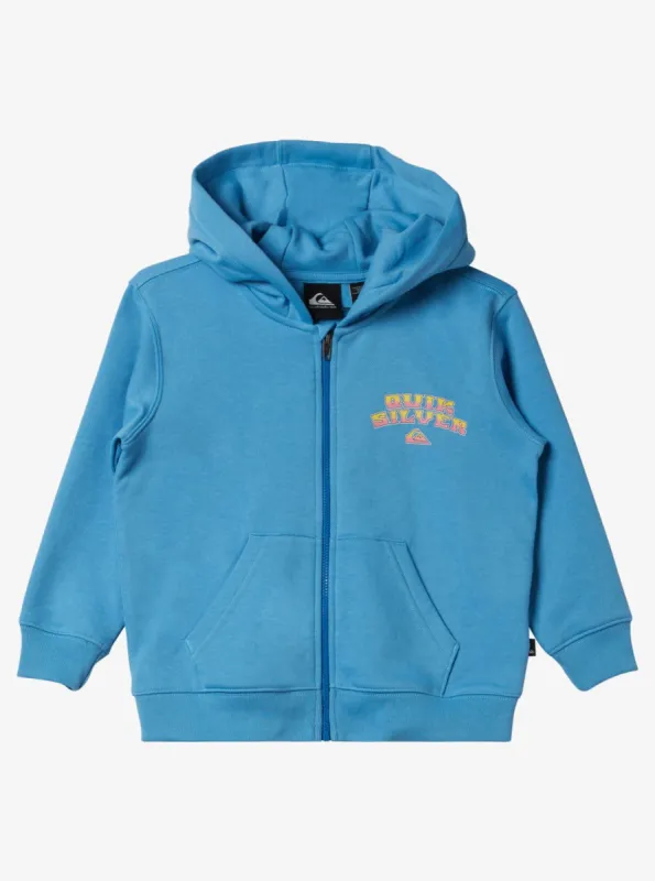 Boys 2-7 Going Big Zip Pullover Sweatshirt - Azure Blue made by Quiksilver
