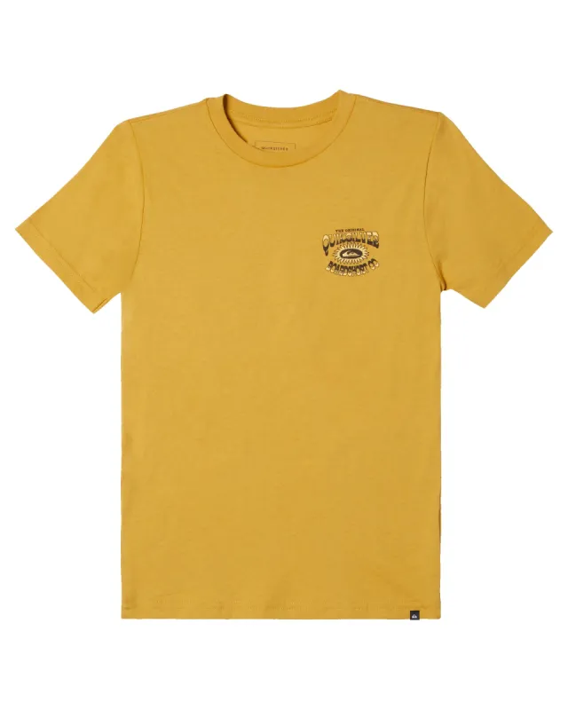 Boys 8-16 Highlite Reel T-Shirt - Mustard made by Quiksilver