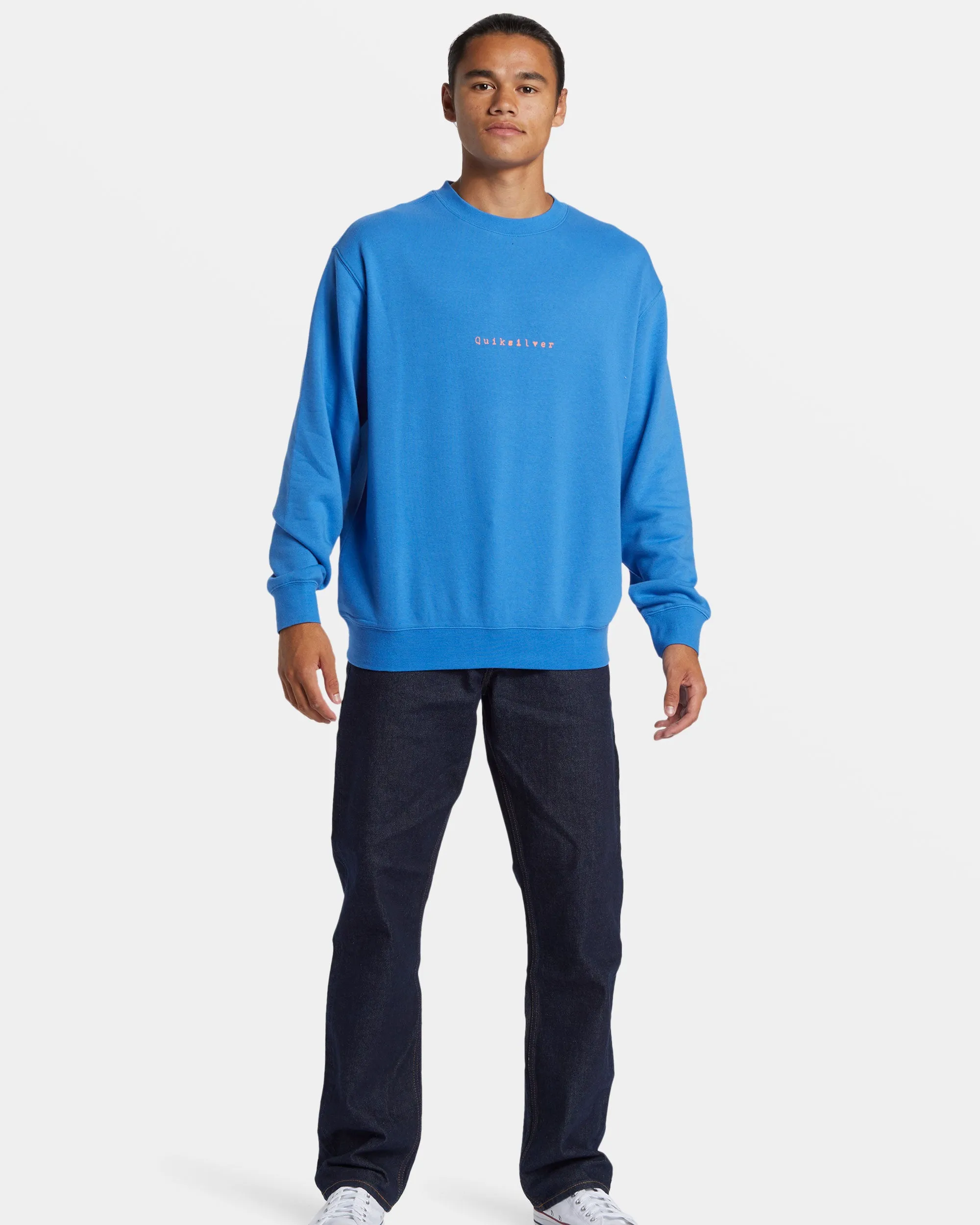 Graphic Crewneck Sweatshirt - Nebulas Blue sold by Quiksilver product image thumbnail 3