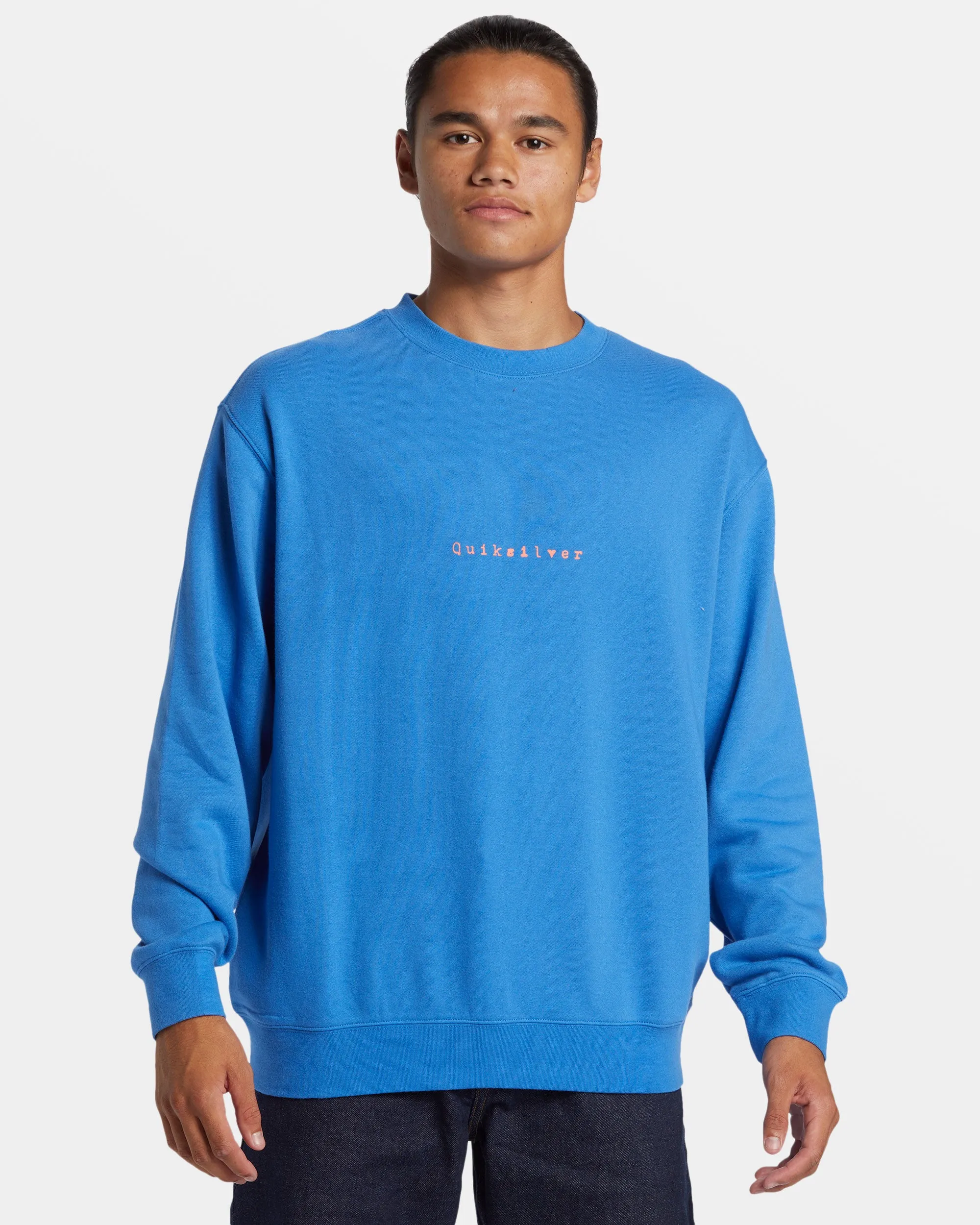 Graphic Crewneck Sweatshirt - Nebulas Blue sold by Quiksilver