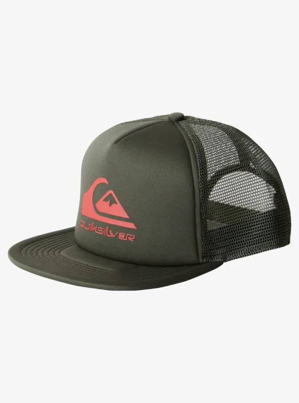 Foamslayer Trucker Hat - Grape Leaf sold by Quiksilver