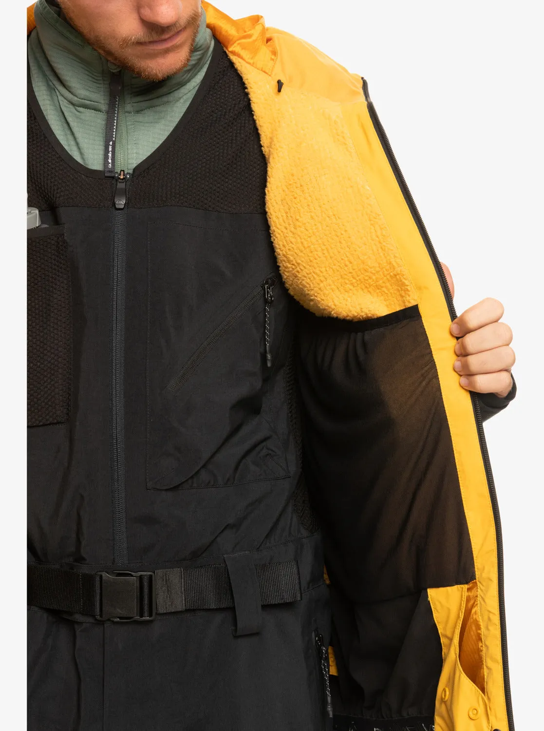 Ultralight Gore-Tex® Technical Snow Jacket - Mineral Yellow sold by Quiksilver product image thumbnail 5