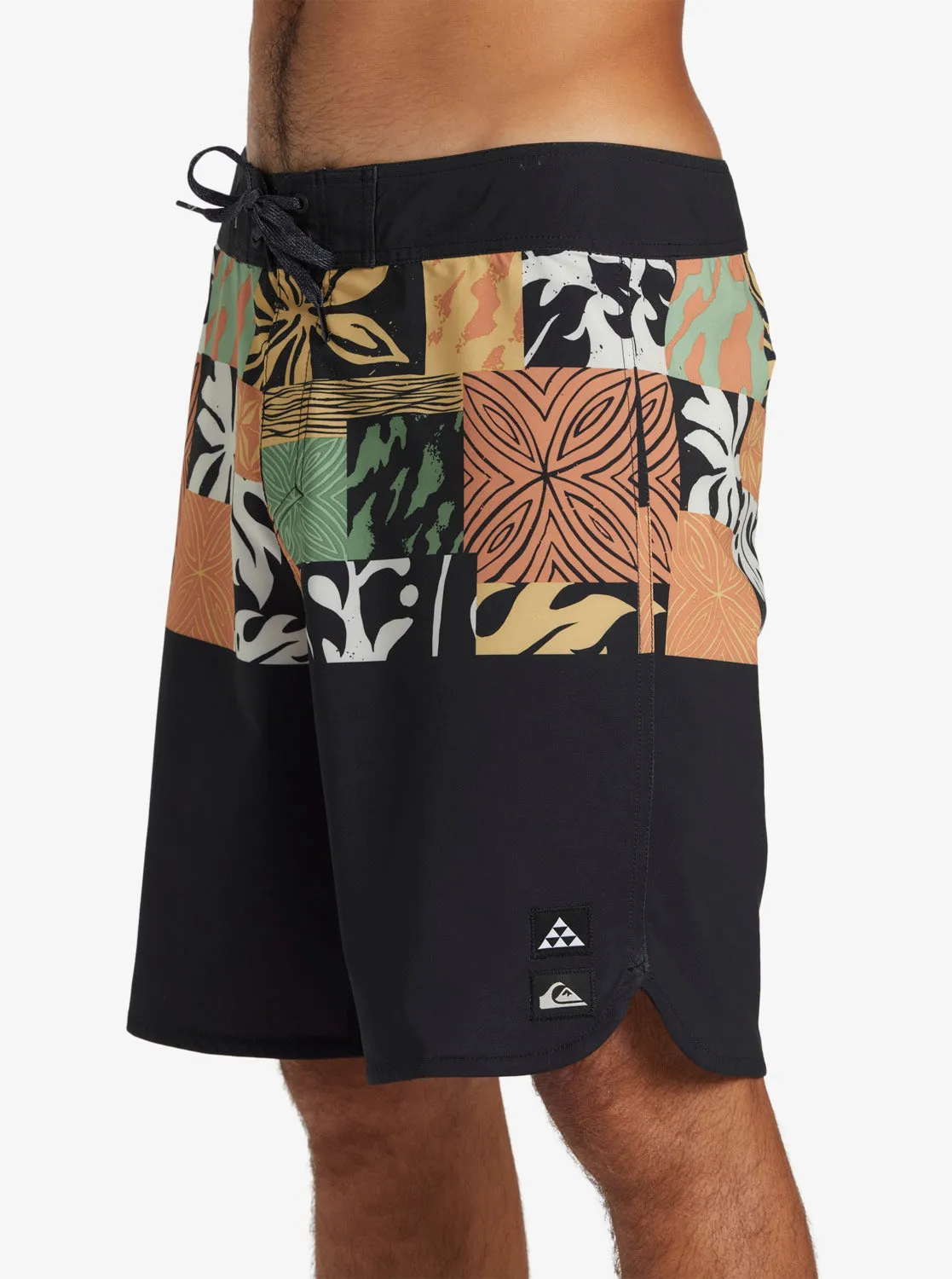 Surfsilk Hawaii Blocked 19" Boardshorts - Black sold by Quiksilver product image thumbnail 5