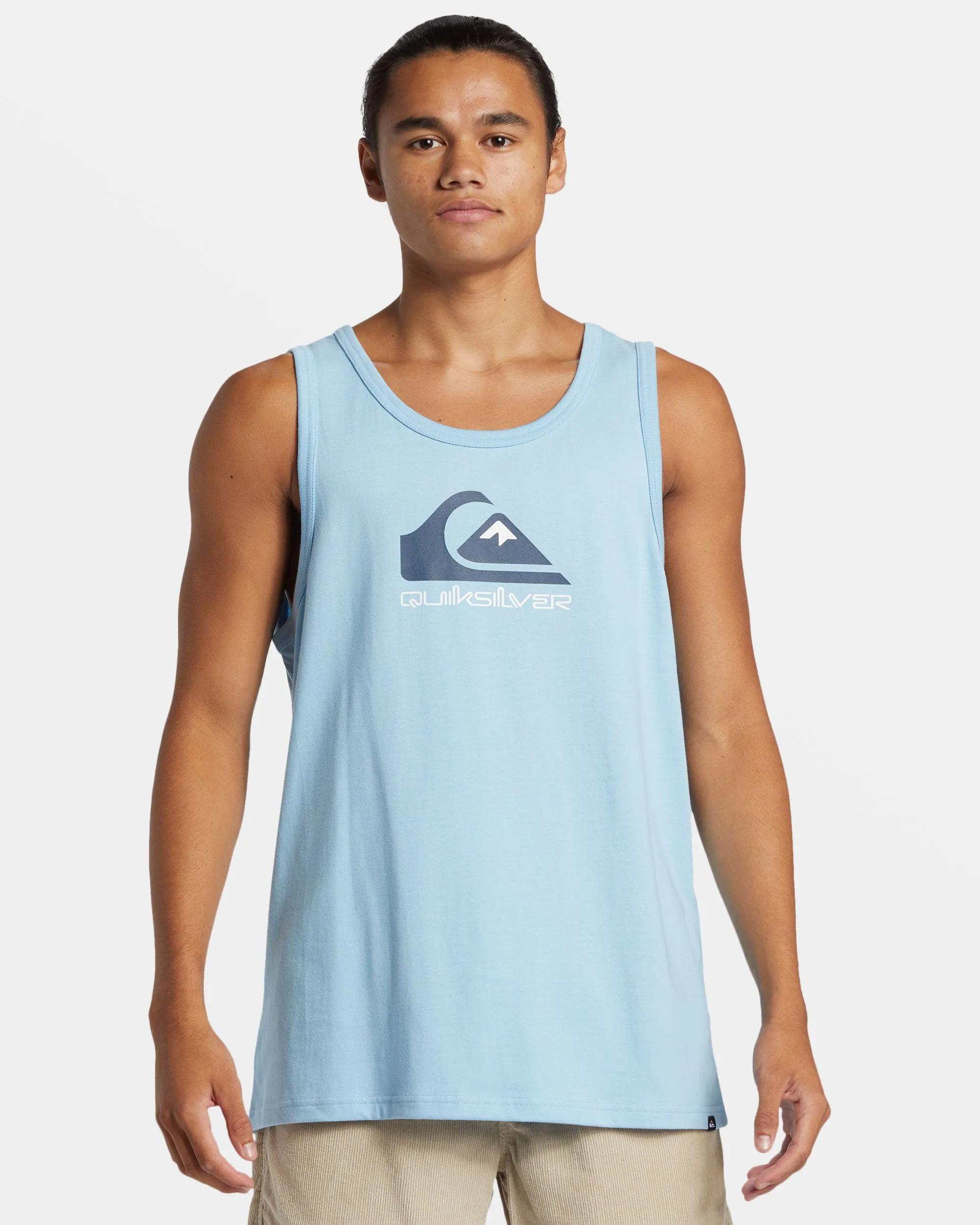 Comp Logo Tank - Airy Blue sold by Quiksilver