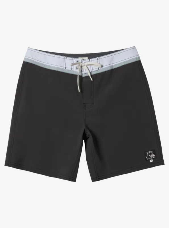Original Straight Leg Solid 18" Boardshorts - Tarmac sold by Quiksilver
