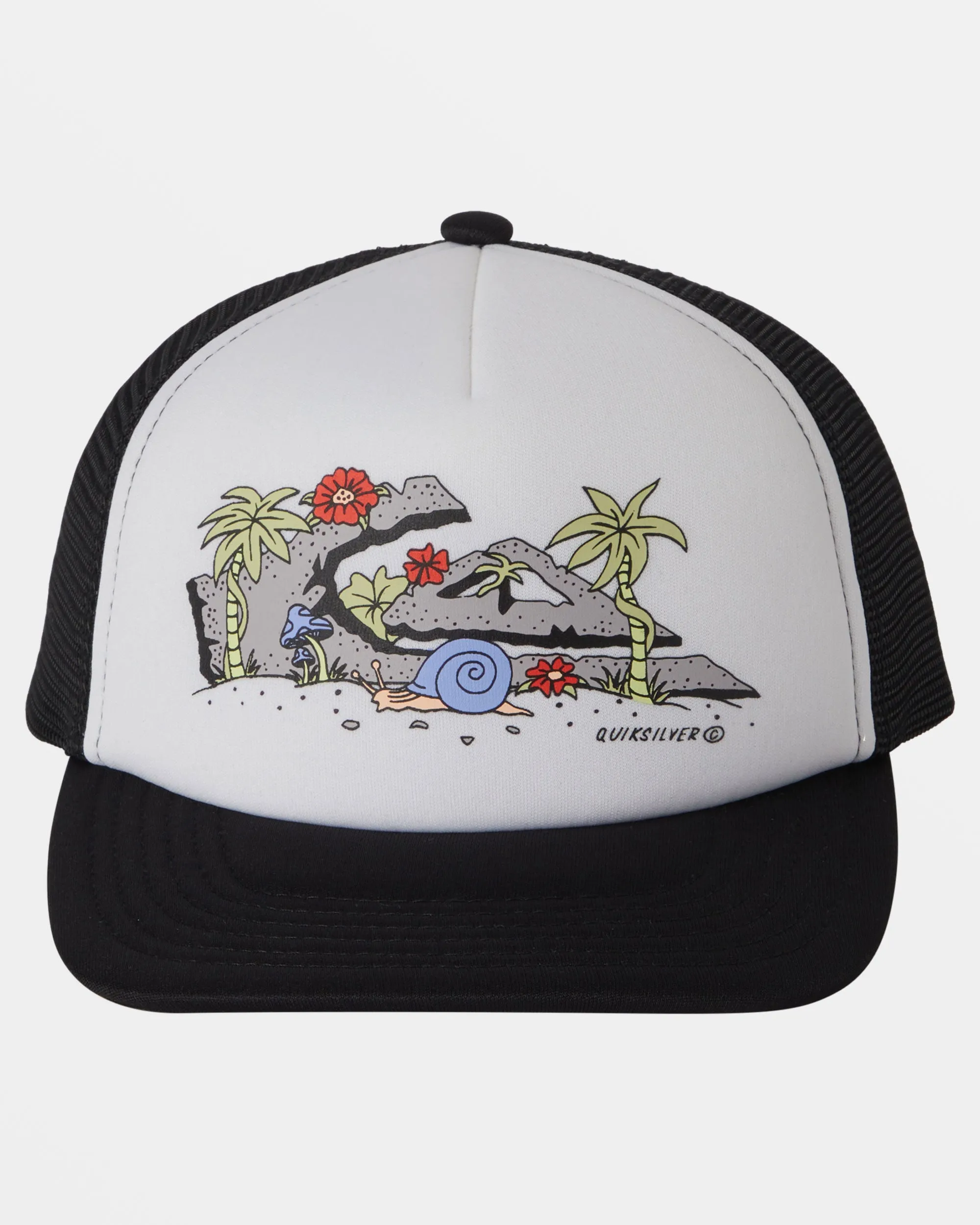 Boys 2-7 Slab Bruiser Trucker Hat - White sold by Quiksilver product image thumbnail 4