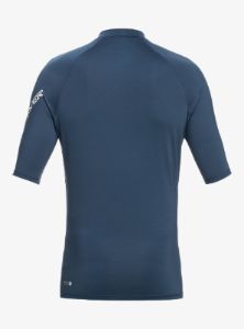 Boys 8-16 All Time Short Sleeve Rashguard - Insignia Blue sold by Quiksilver