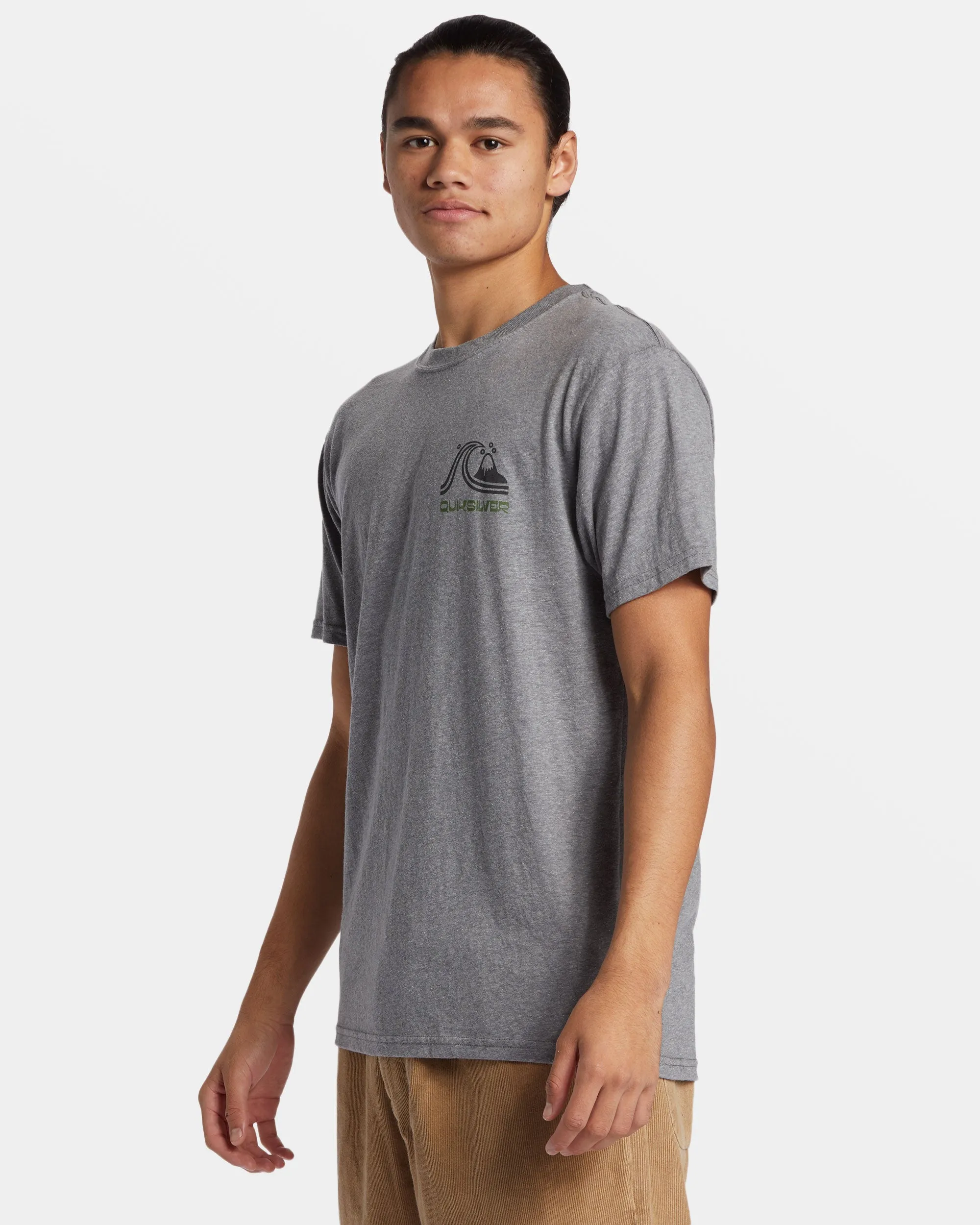 Outer Island Mod T-Shirt - Medium Grey Heather sold by Quiksilver product image thumbnail 4