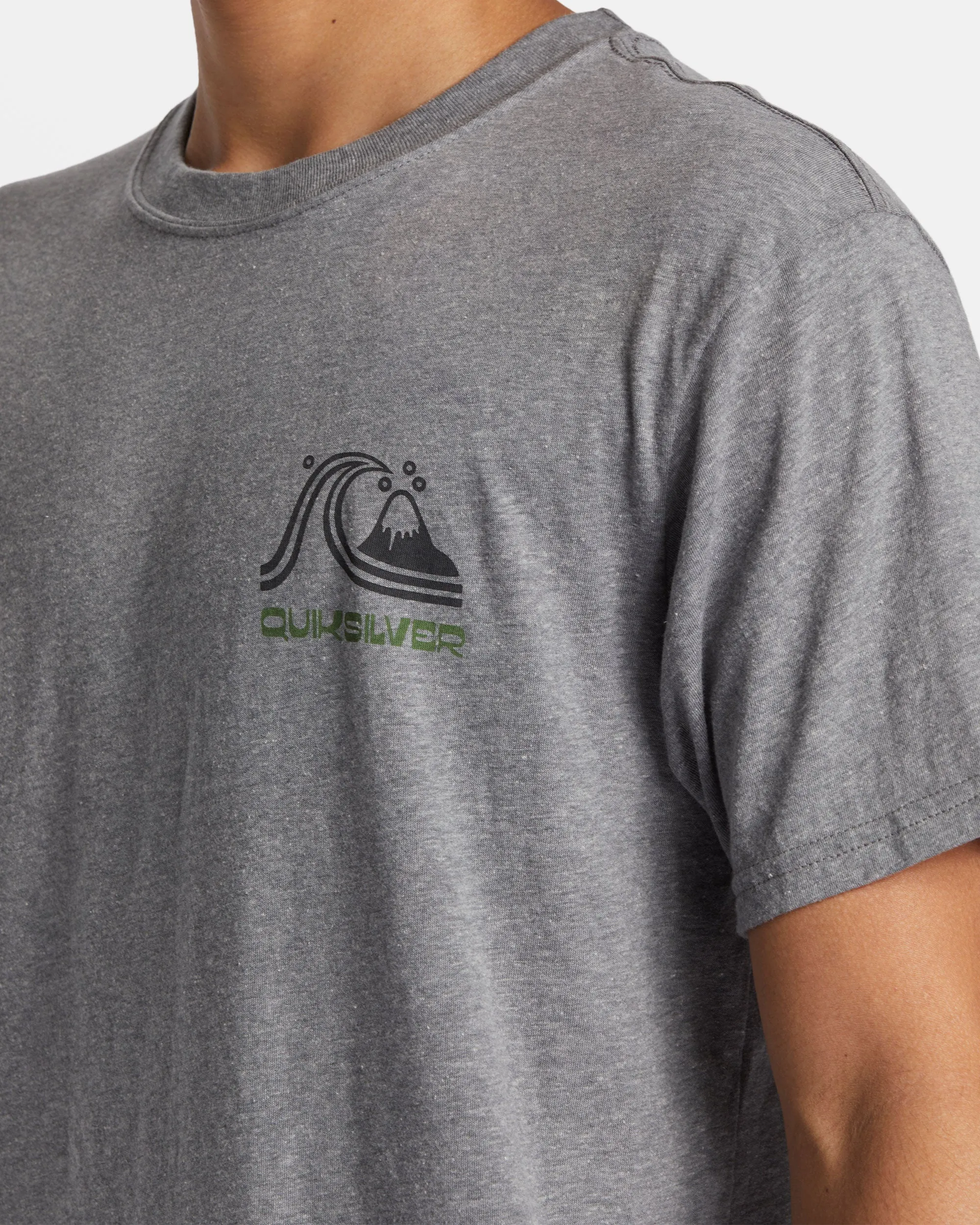 Outer Island Mod T-Shirt - Medium Grey Heather sold by Quiksilver product image thumbnail 5