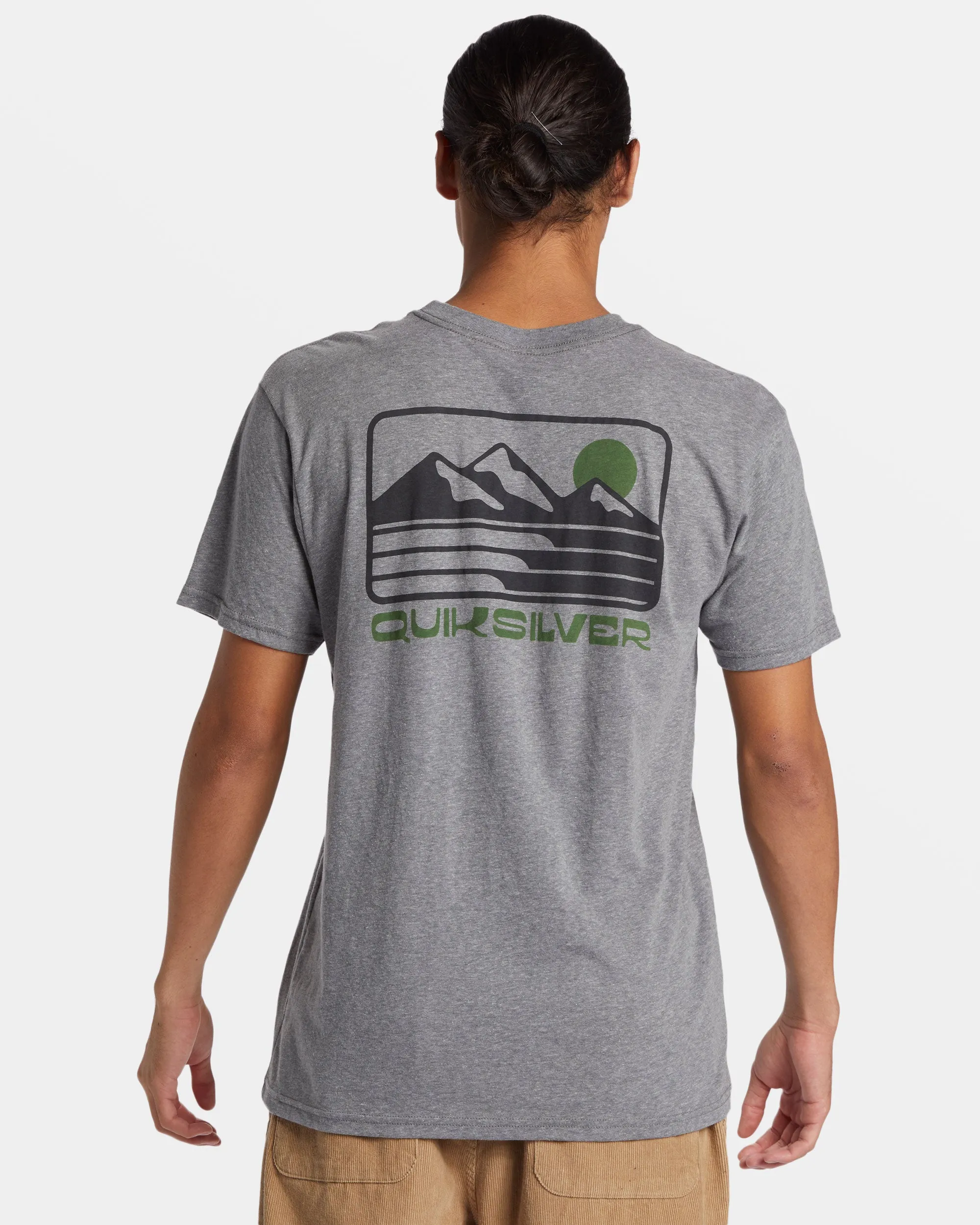 Outer Island Mod T-Shirt - Medium Grey Heather sold by Quiksilver product image thumbnail 2