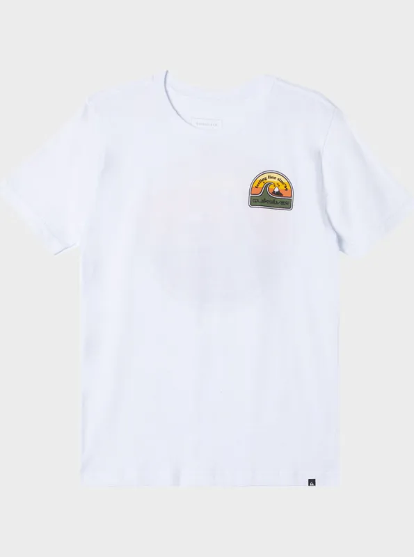 Boys 8-16 In The Groove T-Shirt - White sold by Quiksilver