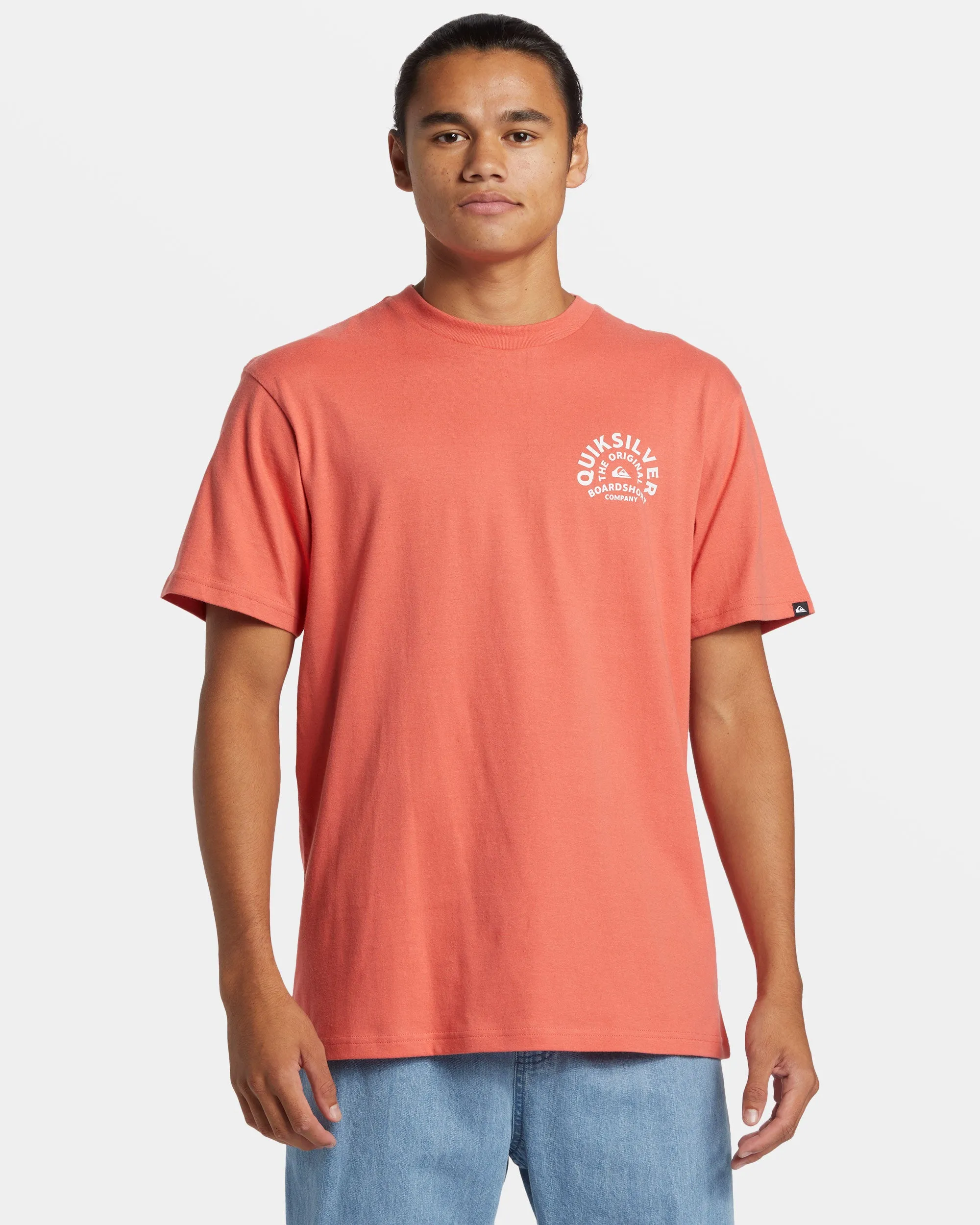 On Target T-Shirt - Spiced Coral sold by Quiksilver