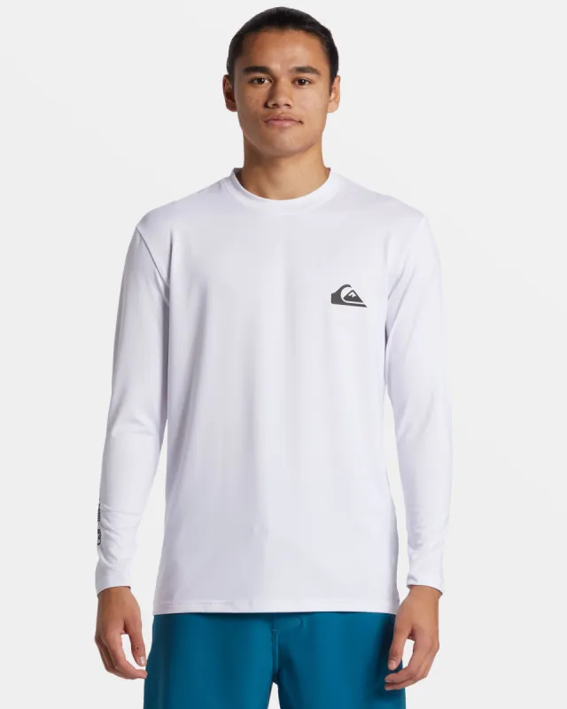 Everyday Long Sleeve Surf Tee - White sold by Quiksilver