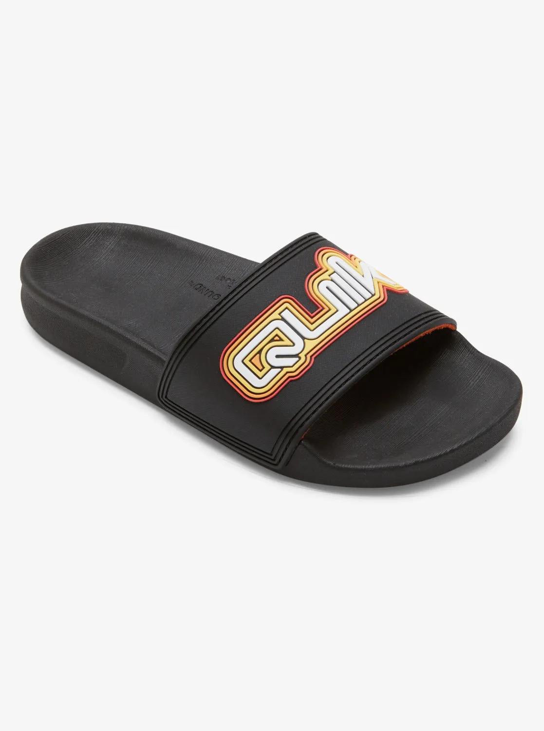 Boys 8-16 Rivi Wordmark Slide II Sandals - Black 2 sold by Quiksilver