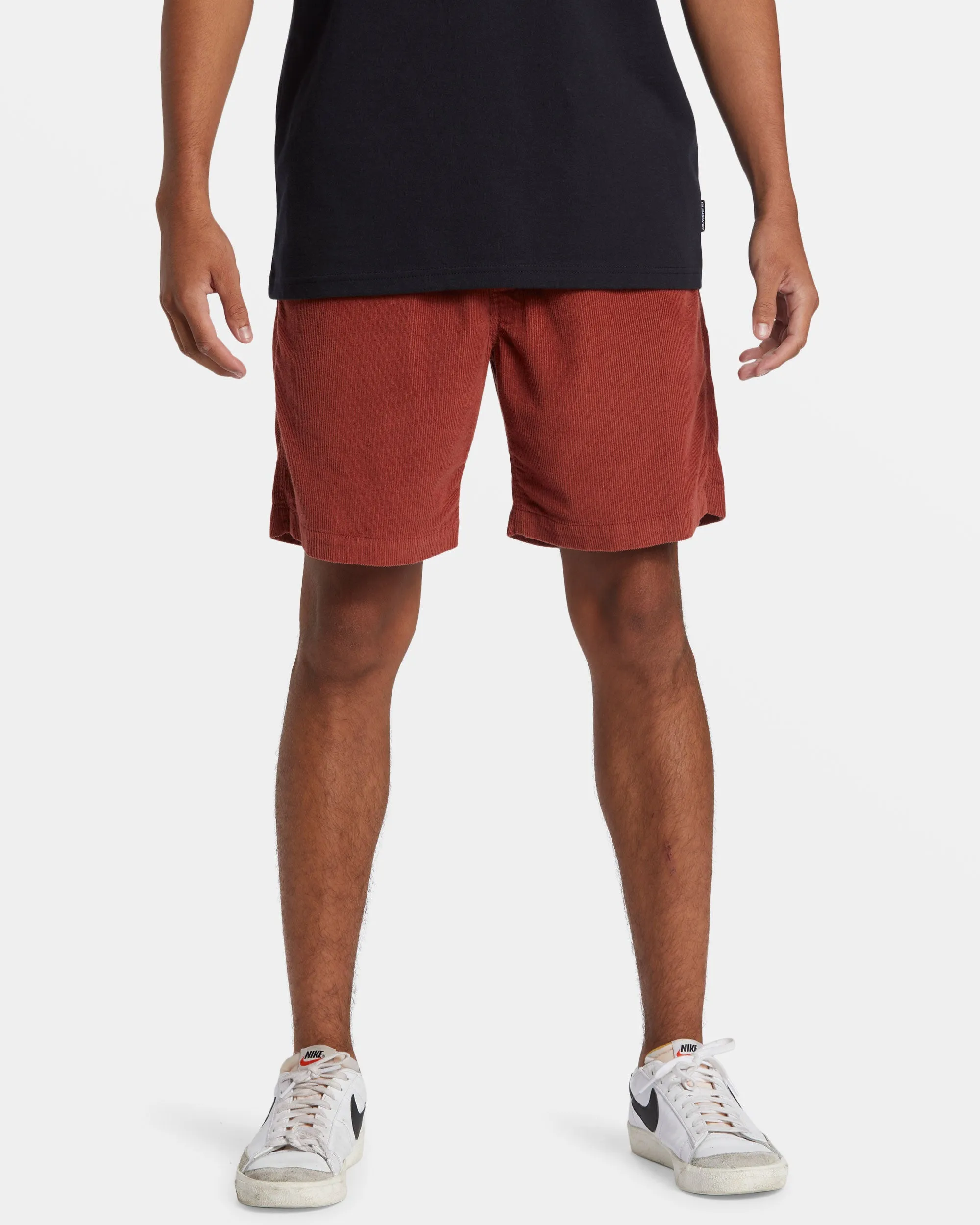 Taxer Corduroy Shorts - Henna sold by Quiksilver