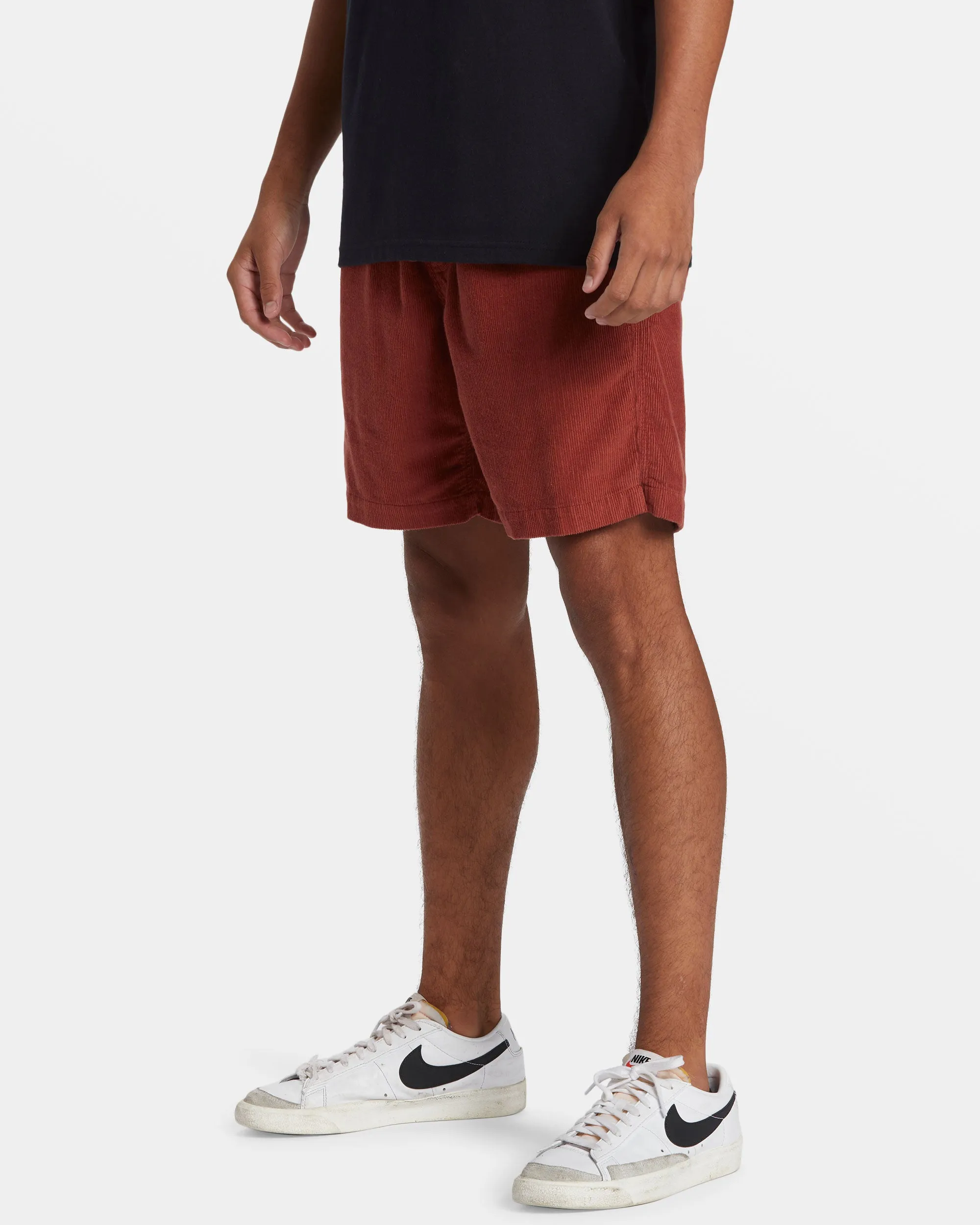 Taxer Corduroy Shorts - Henna sold by Quiksilver product image thumbnail 4