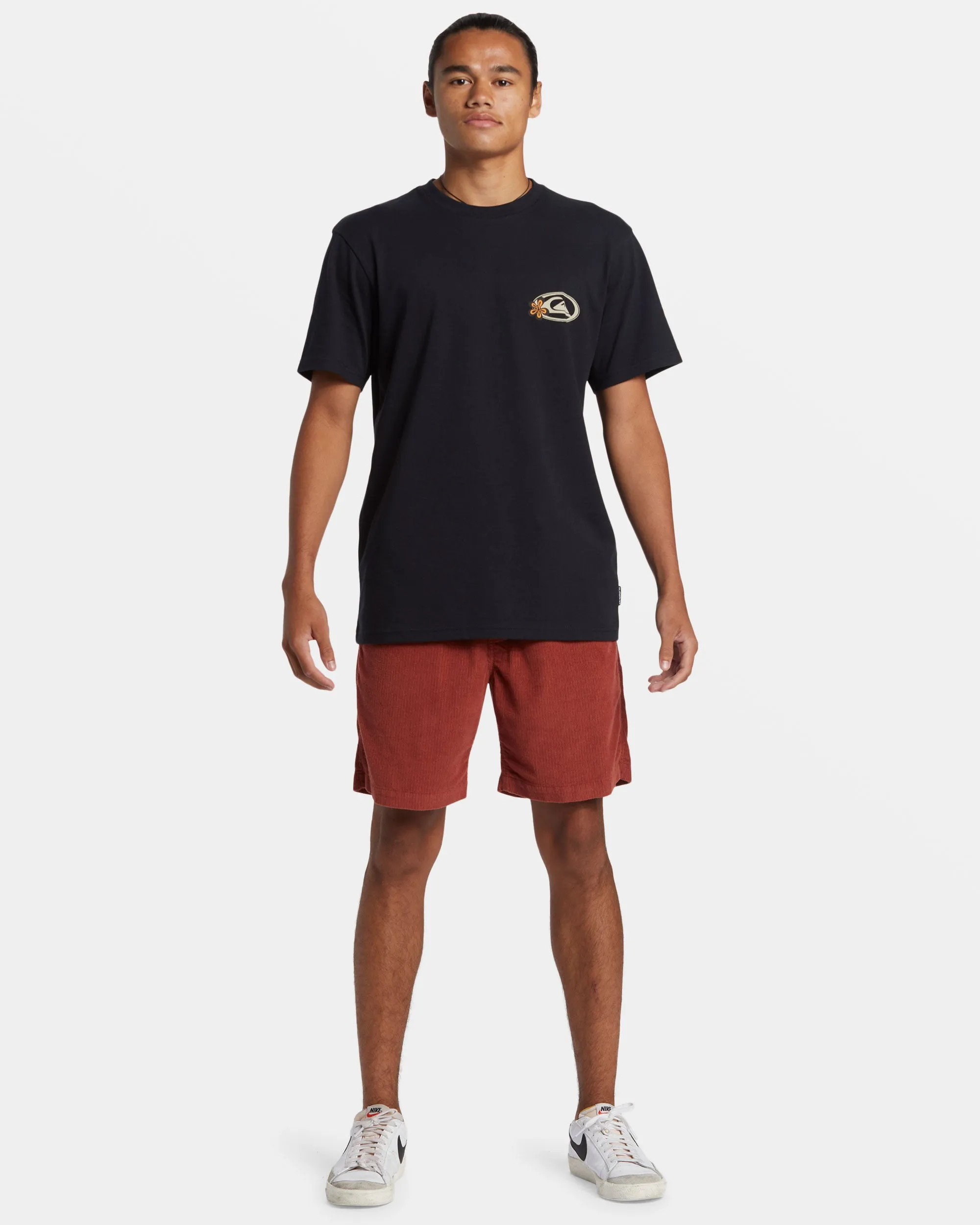 Taxer Corduroy Shorts - Henna sold by Quiksilver product image thumbnail 3