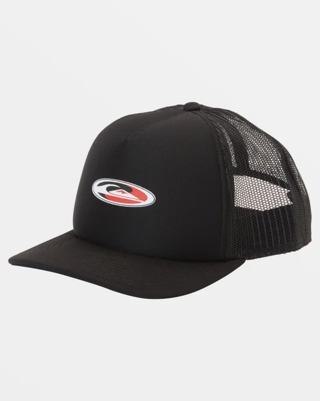 Griff Trucker Hat - Black made by Quiksilver