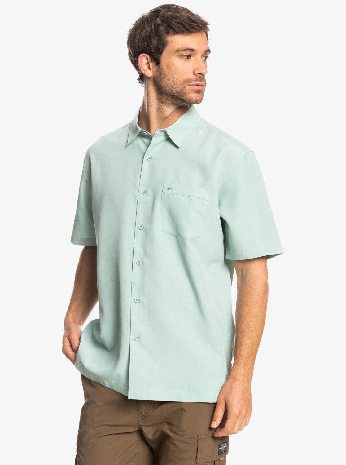 Waterman Centinela Premium Anti-Wrinkle Shirt - Harbor Gray Centinella sold by Quiksilver product image thumbnail 3
