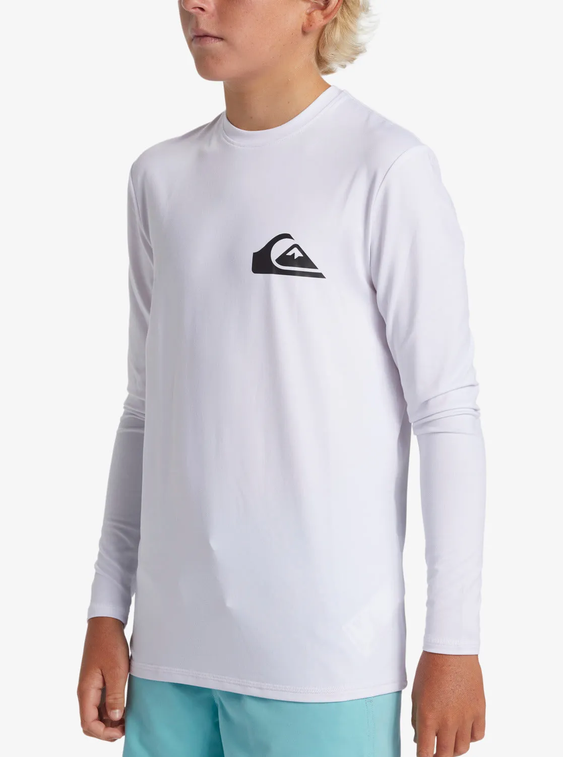 Boys 8-16 Everyday Long Sleeve Surf Tee - White sold by Quiksilver product image thumbnail 5