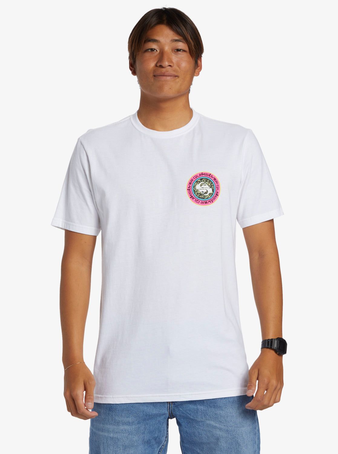 Omni Circle T-Shirt - White sold by Quiksilver product image thumbnail 3