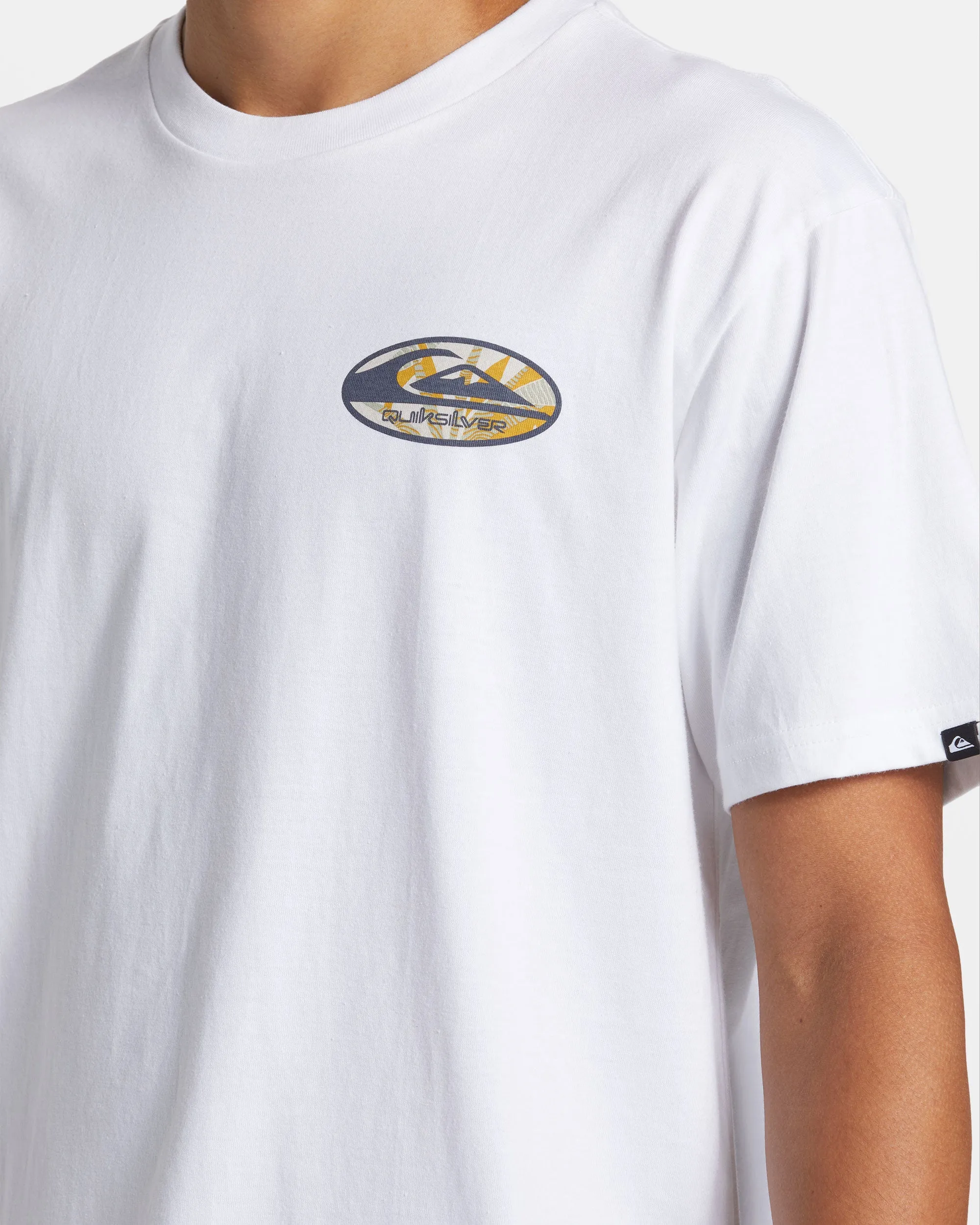 Retro Link T-Shirt - White sold by Quiksilver product image thumbnail 5