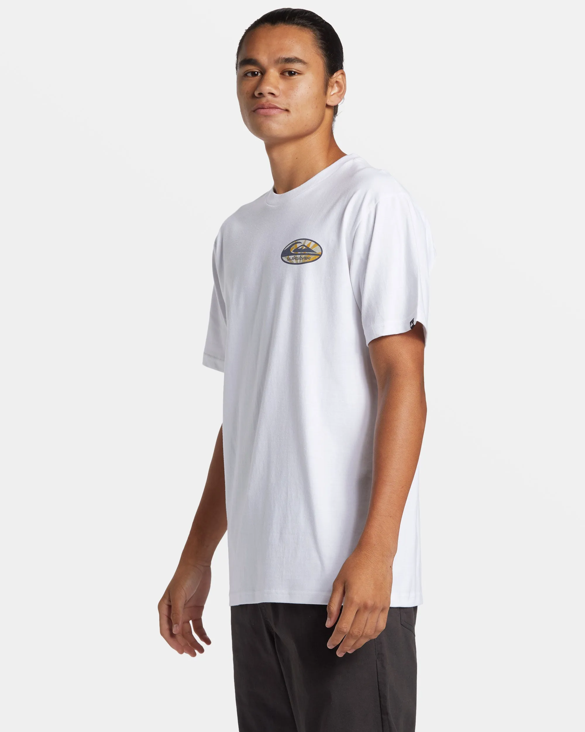 Retro Link T-Shirt - White sold by Quiksilver product image thumbnail 4
