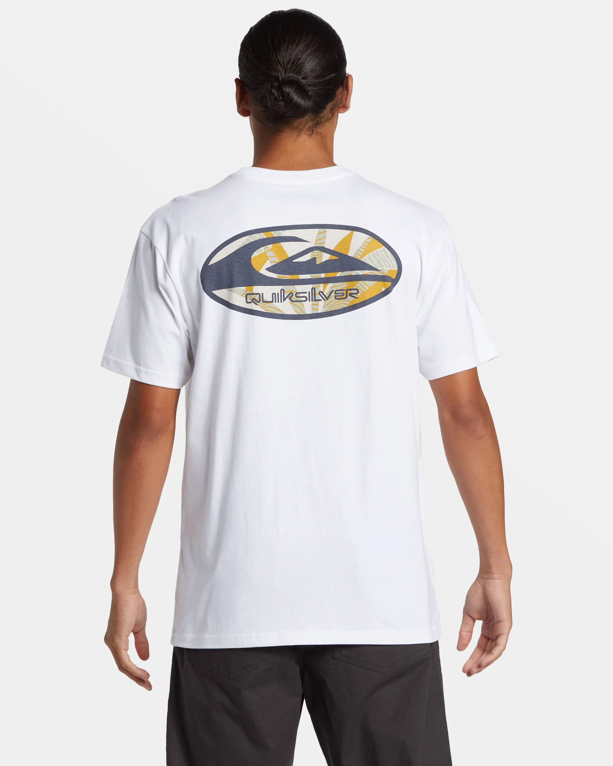 Retro Link T-Shirt - White sold by Quiksilver product image thumbnail 2