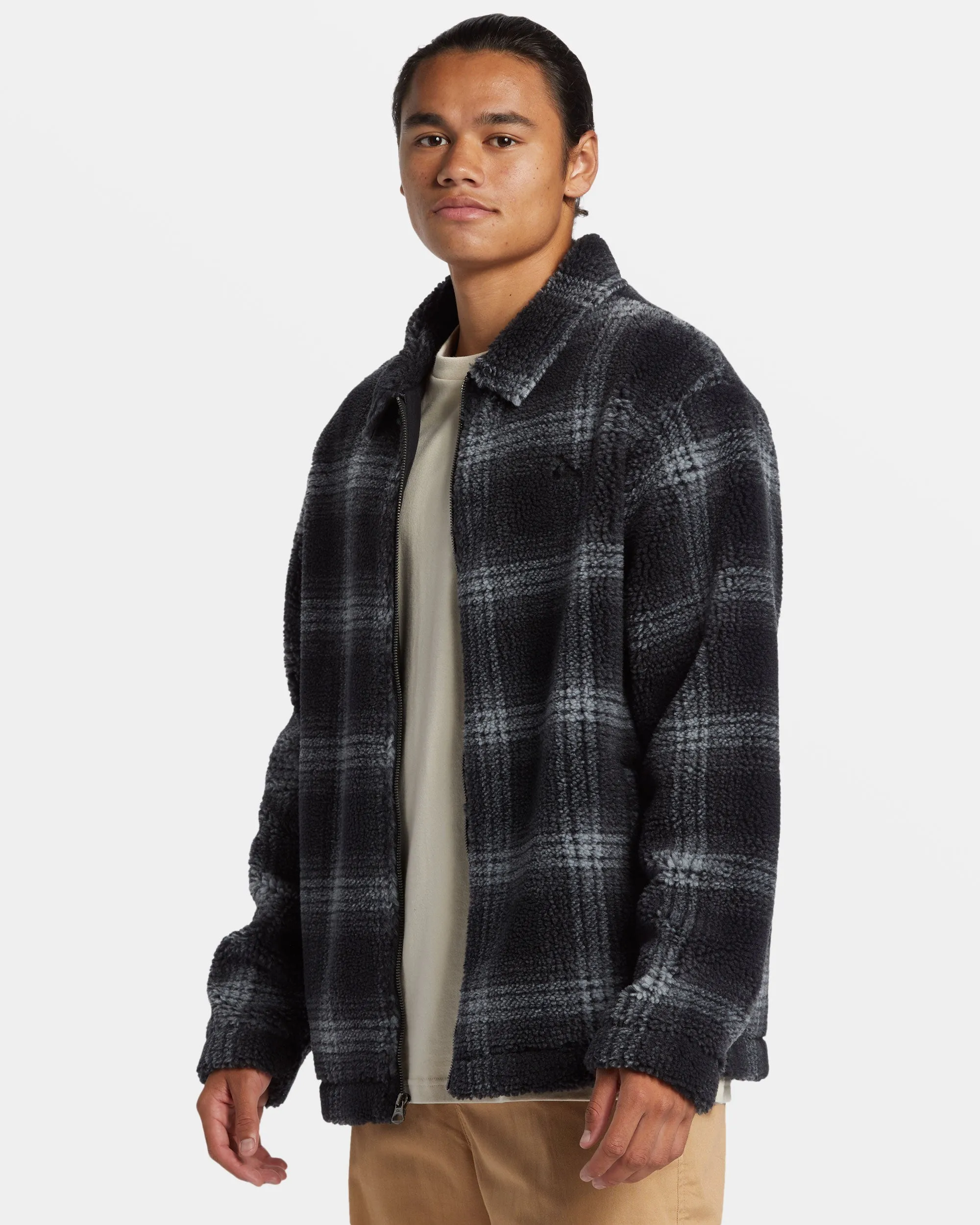 Deck Zip-Up Jacket - Deck Fleece-Black sold by Quiksilver product image thumbnail 4