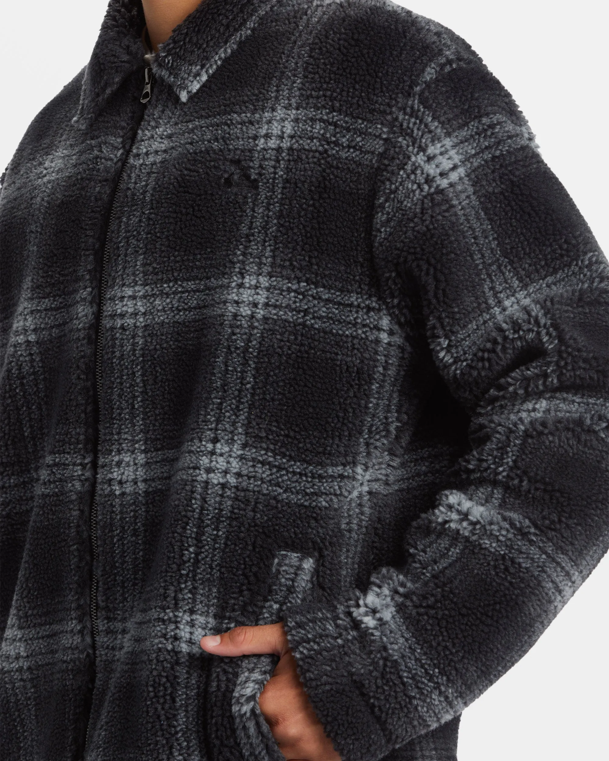 Deck Zip-Up Jacket - Deck Fleece-Black sold by Quiksilver product image thumbnail 5