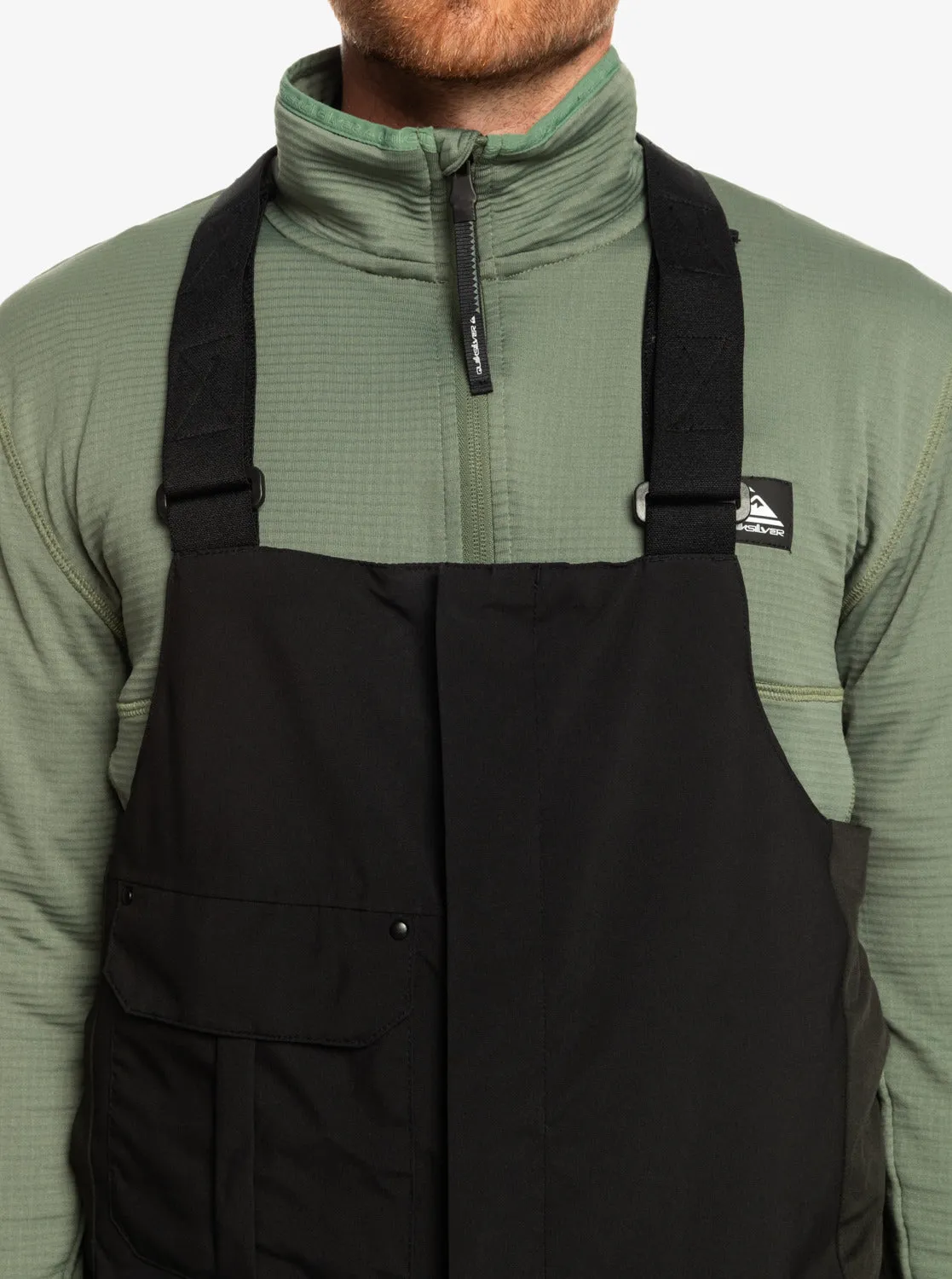 Utility Technical Snow Bib Pants - True Black sold by Quiksilver product image thumbnail 3